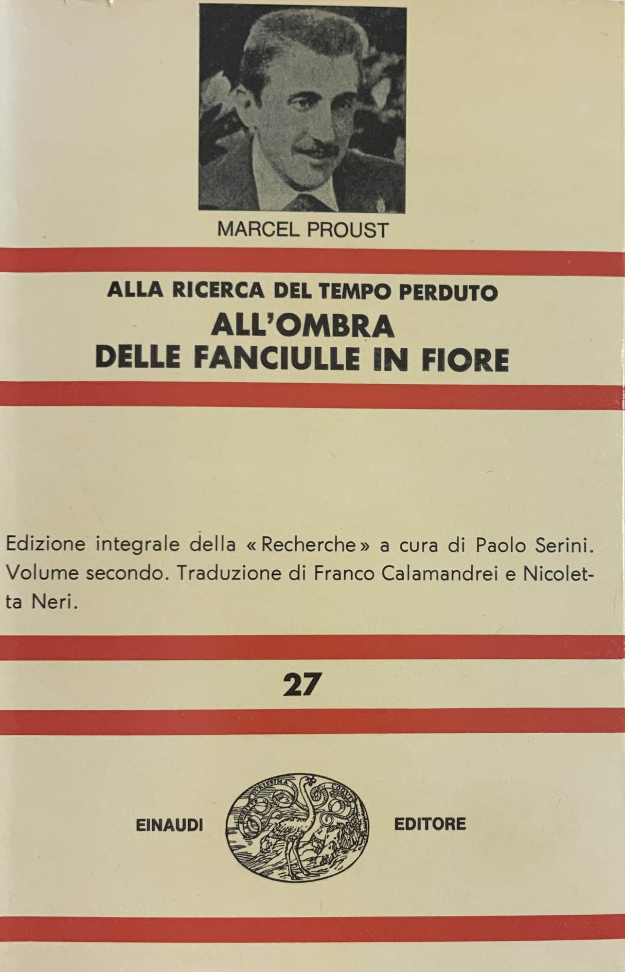ALLA RICERCA DEL TEMPO PERDUTO. ALL' OMBRA DELLE FANCIULLE IN …