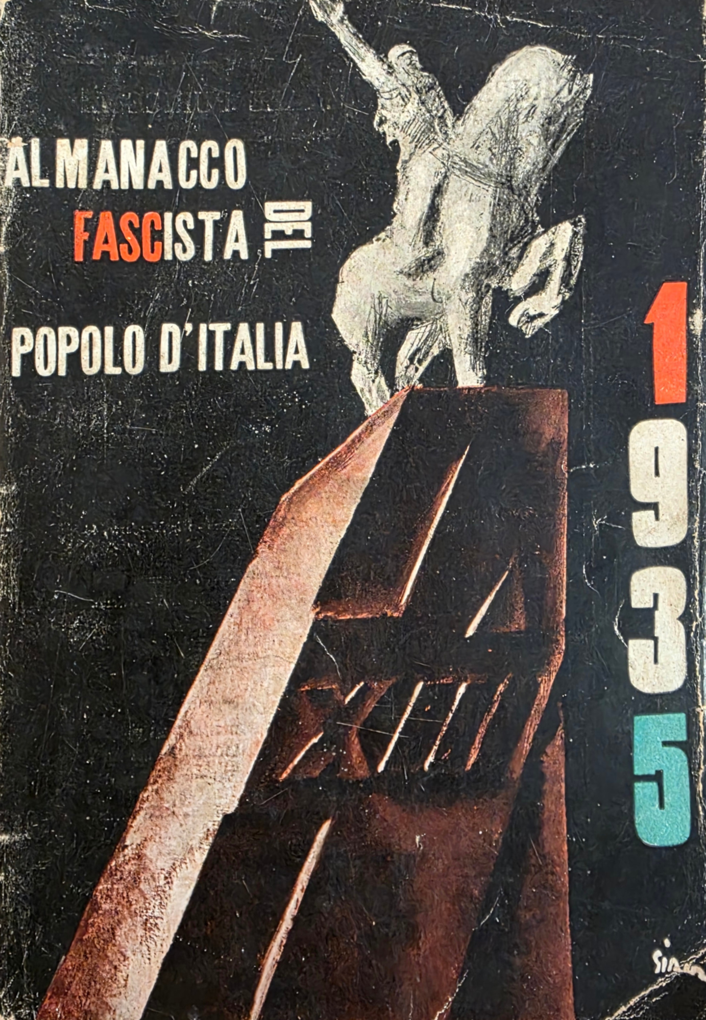 ALMANACCO FASCITA DEL "POPOLO D' ITALIA" 1935