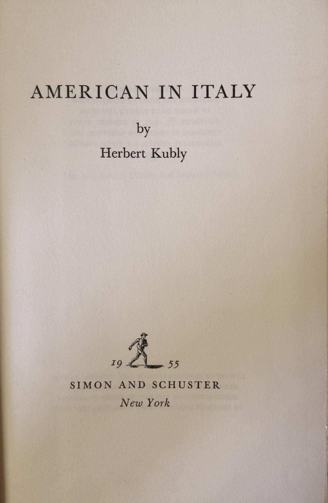 AMERICAN IN ITALY