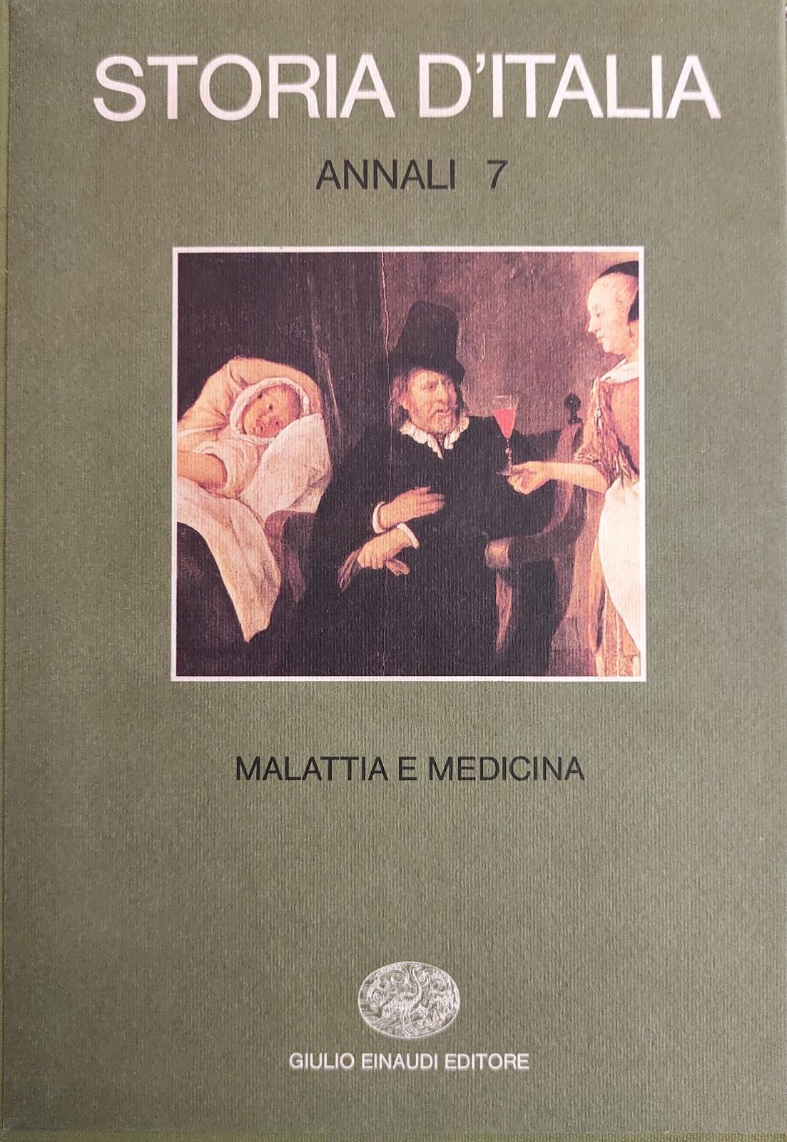ANNALI 7 - MALATTIA E MEDICINA