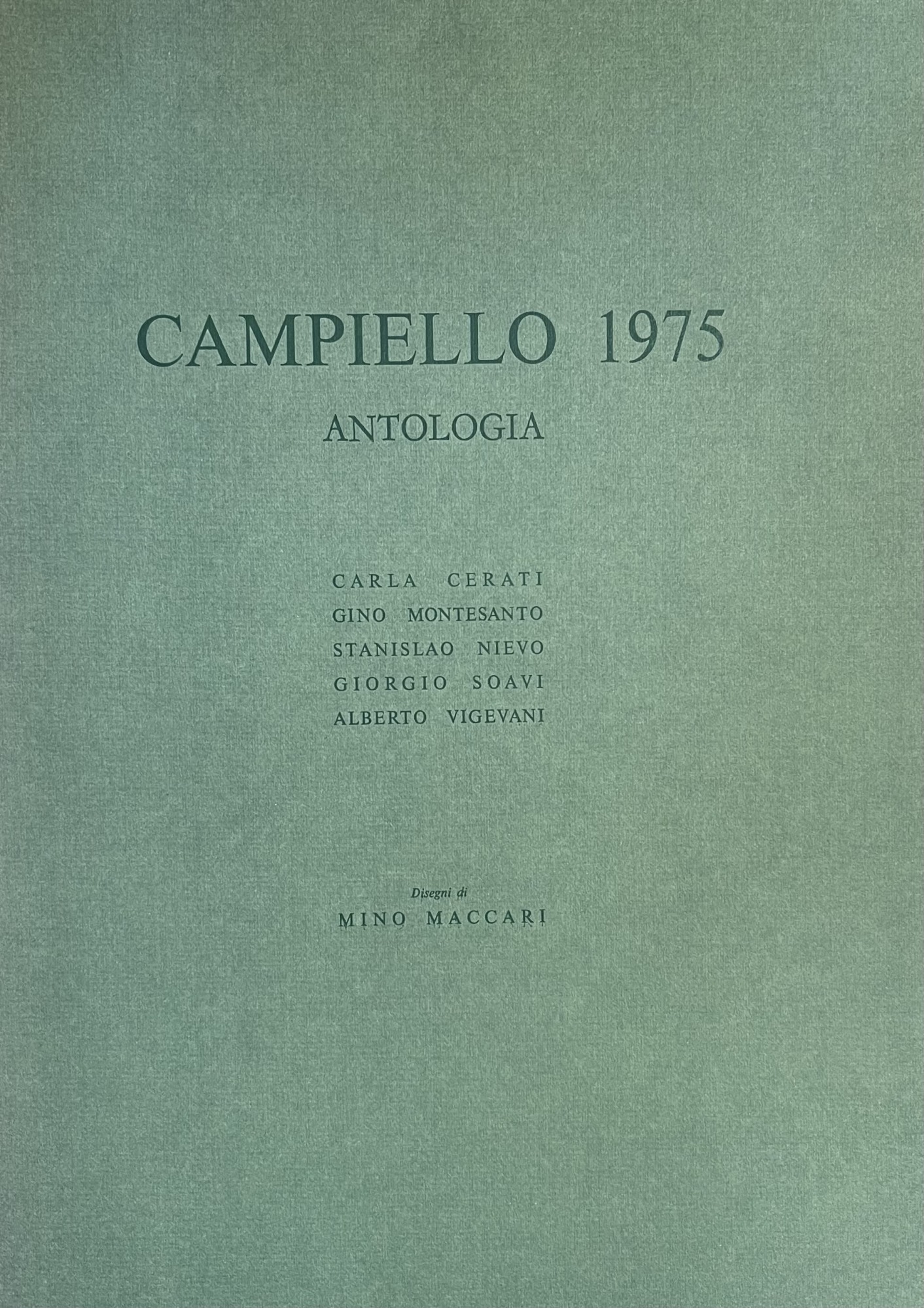 ANTOLOGIA DEL CAMPIELLO 1975