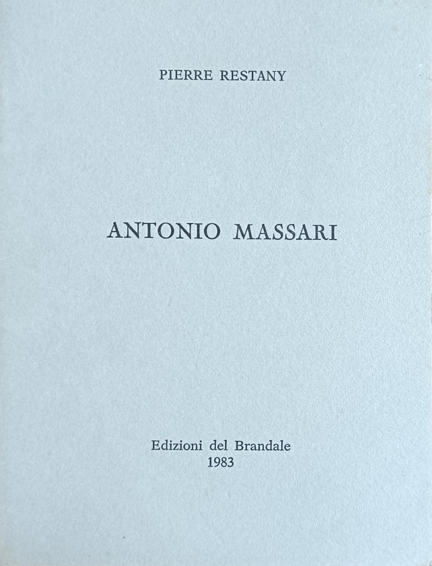 ANTONIO MASSARI