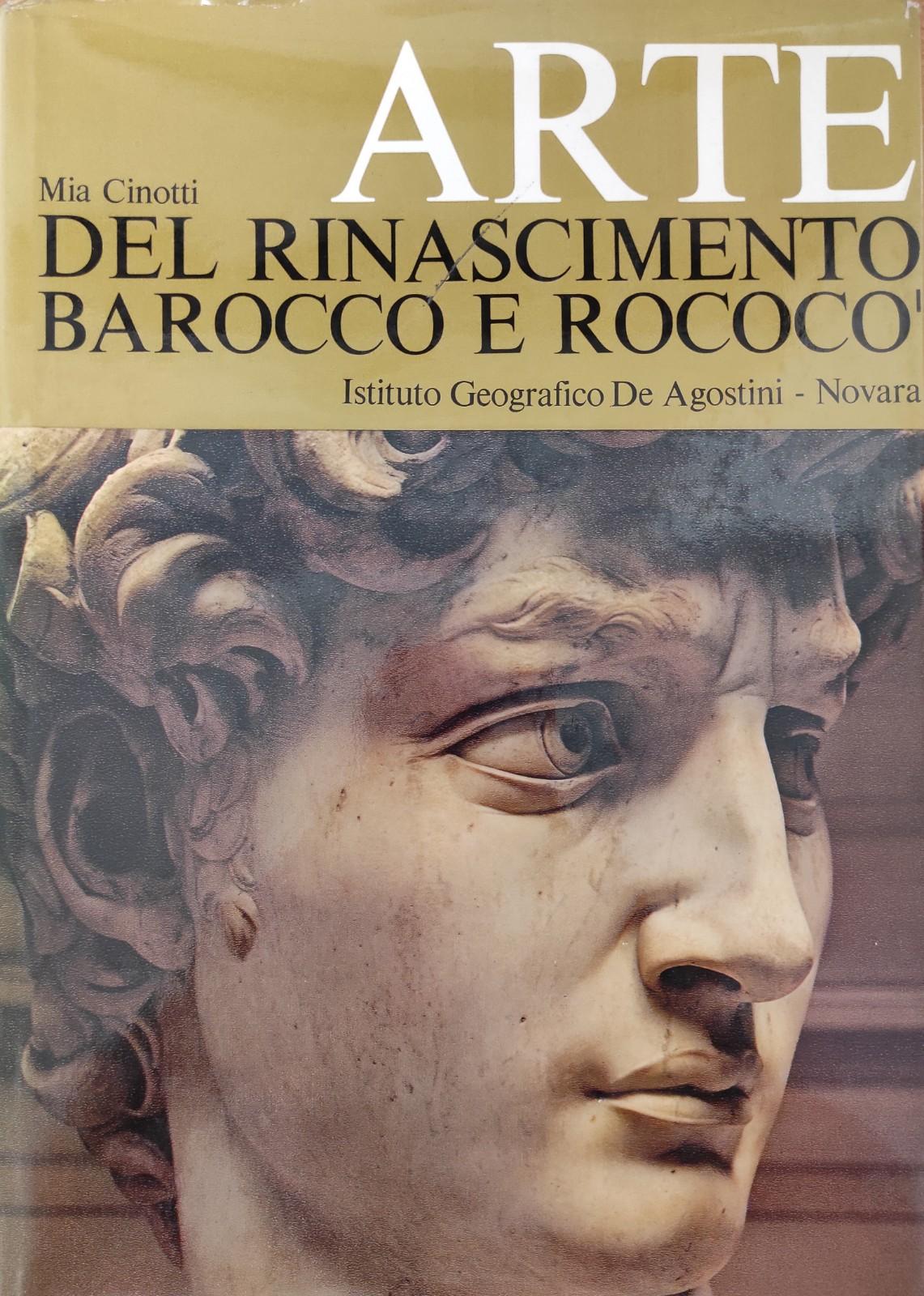 ARTE DEL RINASCIMENTO BAROCCO E ROCOCÒ