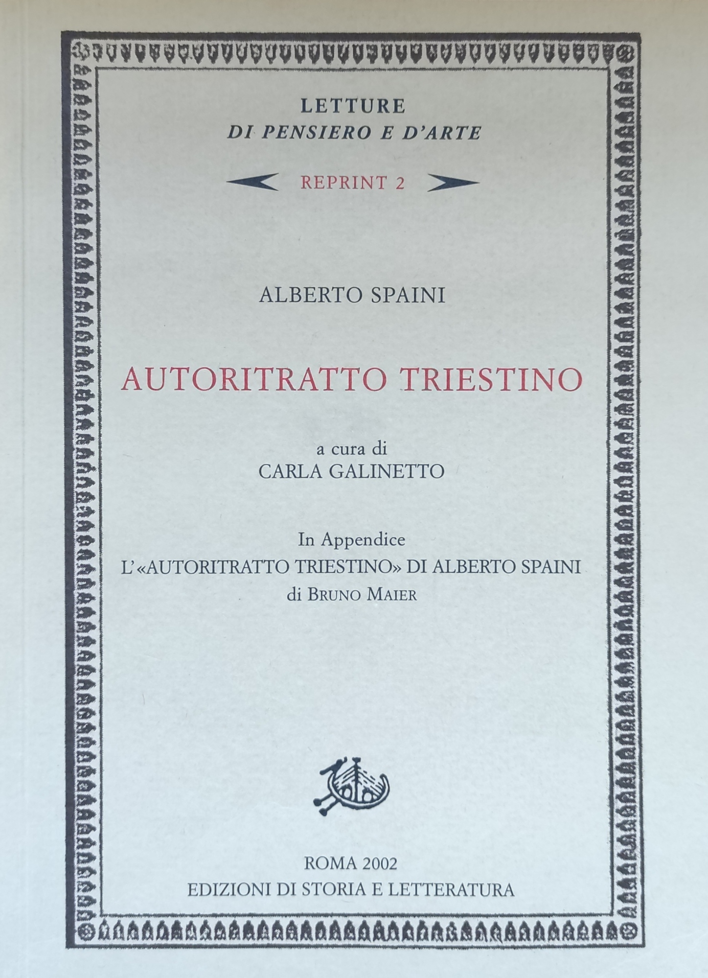 AUTORITRATTO TRIESTINO