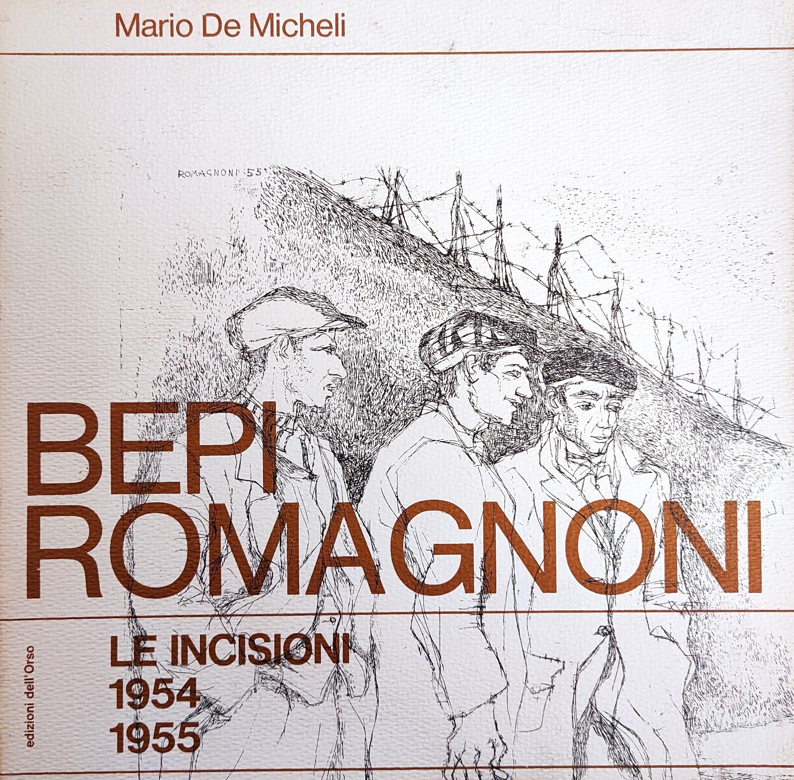 BEPI ROMAGNONI. LE INCISIONI 1954 - 1955