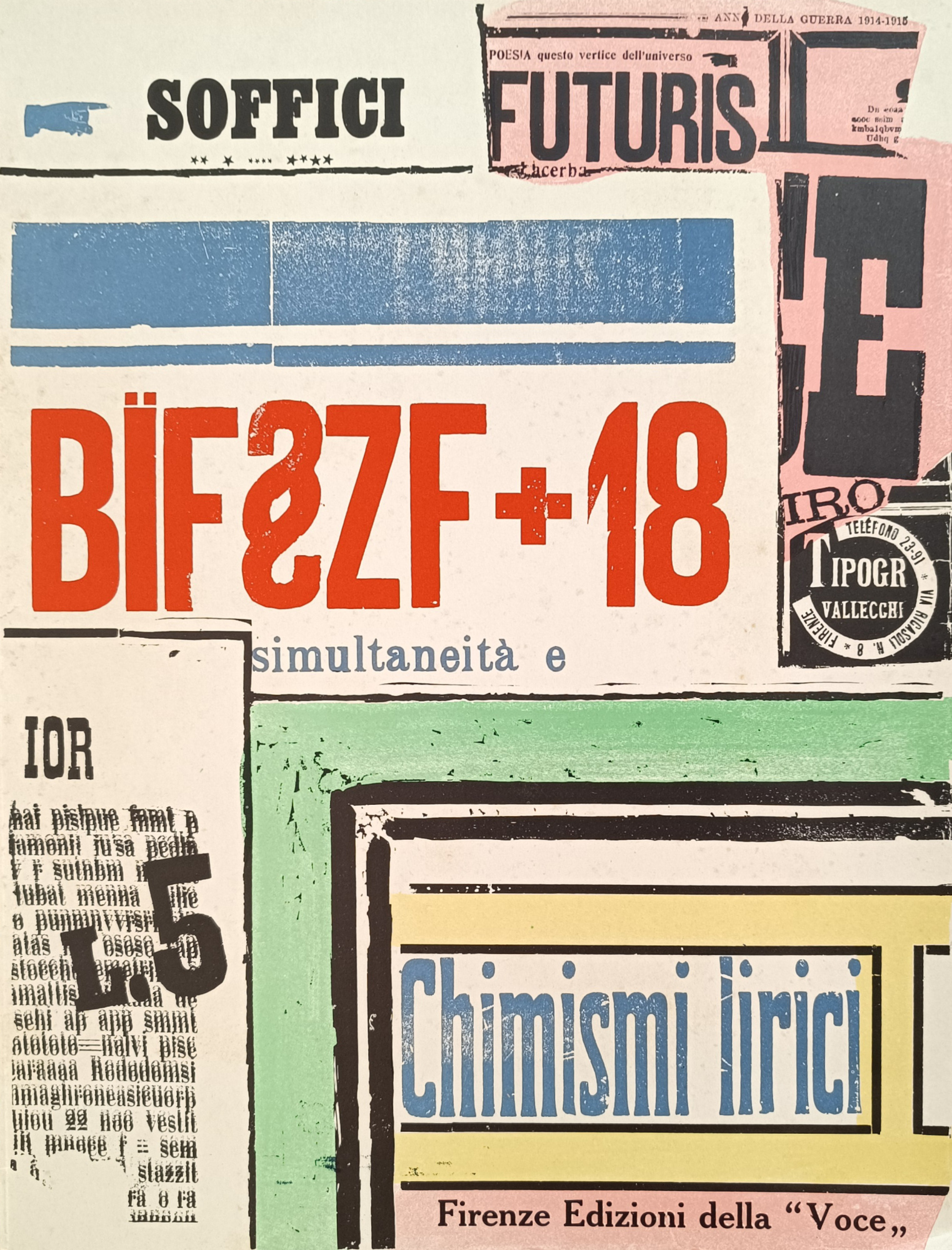 BÏF§ZF+18 SIMULTANEITÀ E CHIMISMI LIRICI