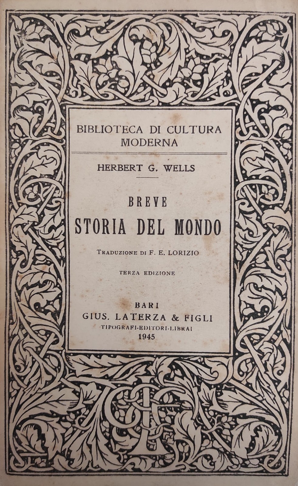 BREVE STORIA DEL MONDO