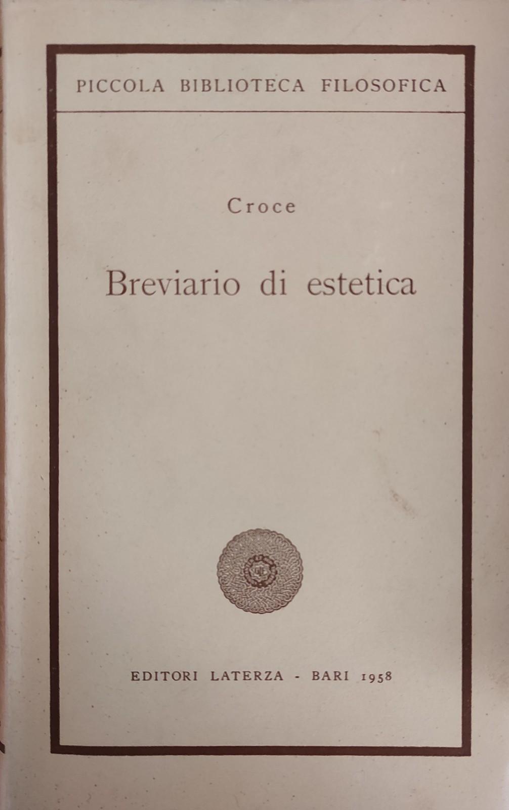 BREVIARIO DI ESTETICA