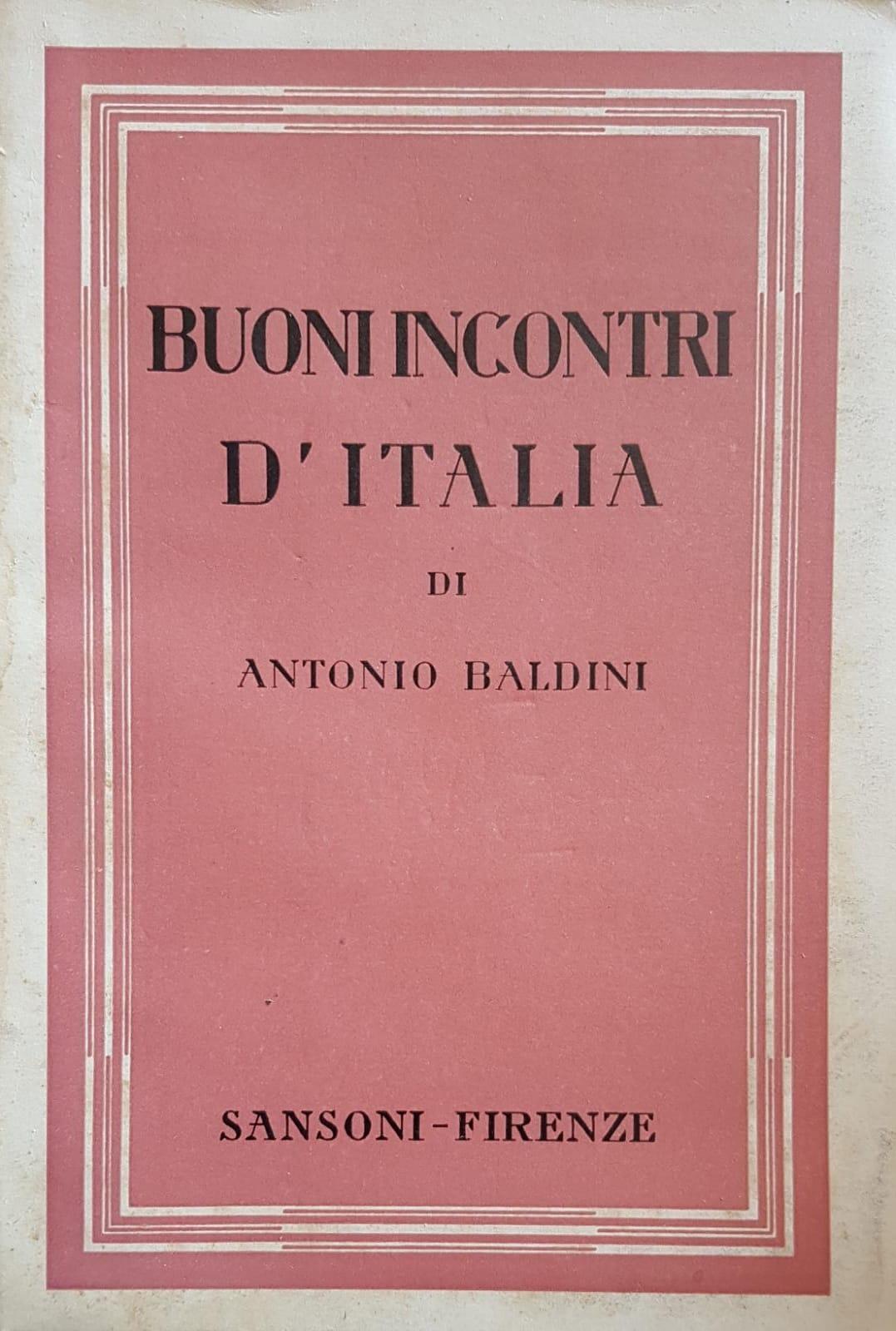 BUONI INCONTRI D' ITALIA