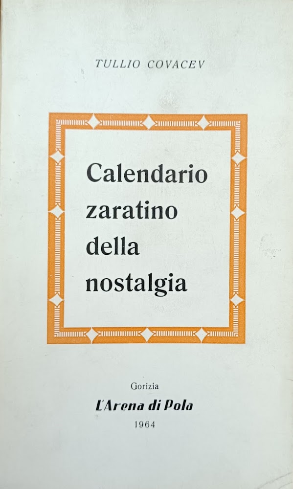 CALENDARIO ZARATINO DELLA NOSTALGIA