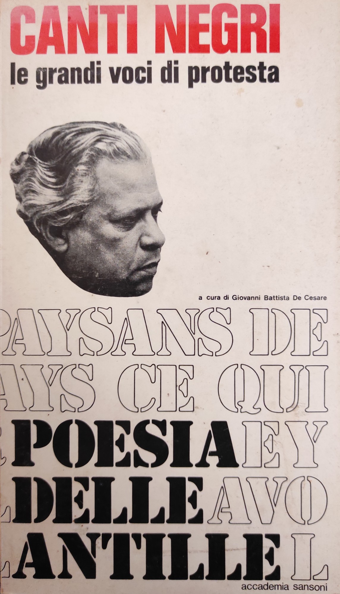 CANTI NEGRI DI PROTESTA NELLE ANTILLE