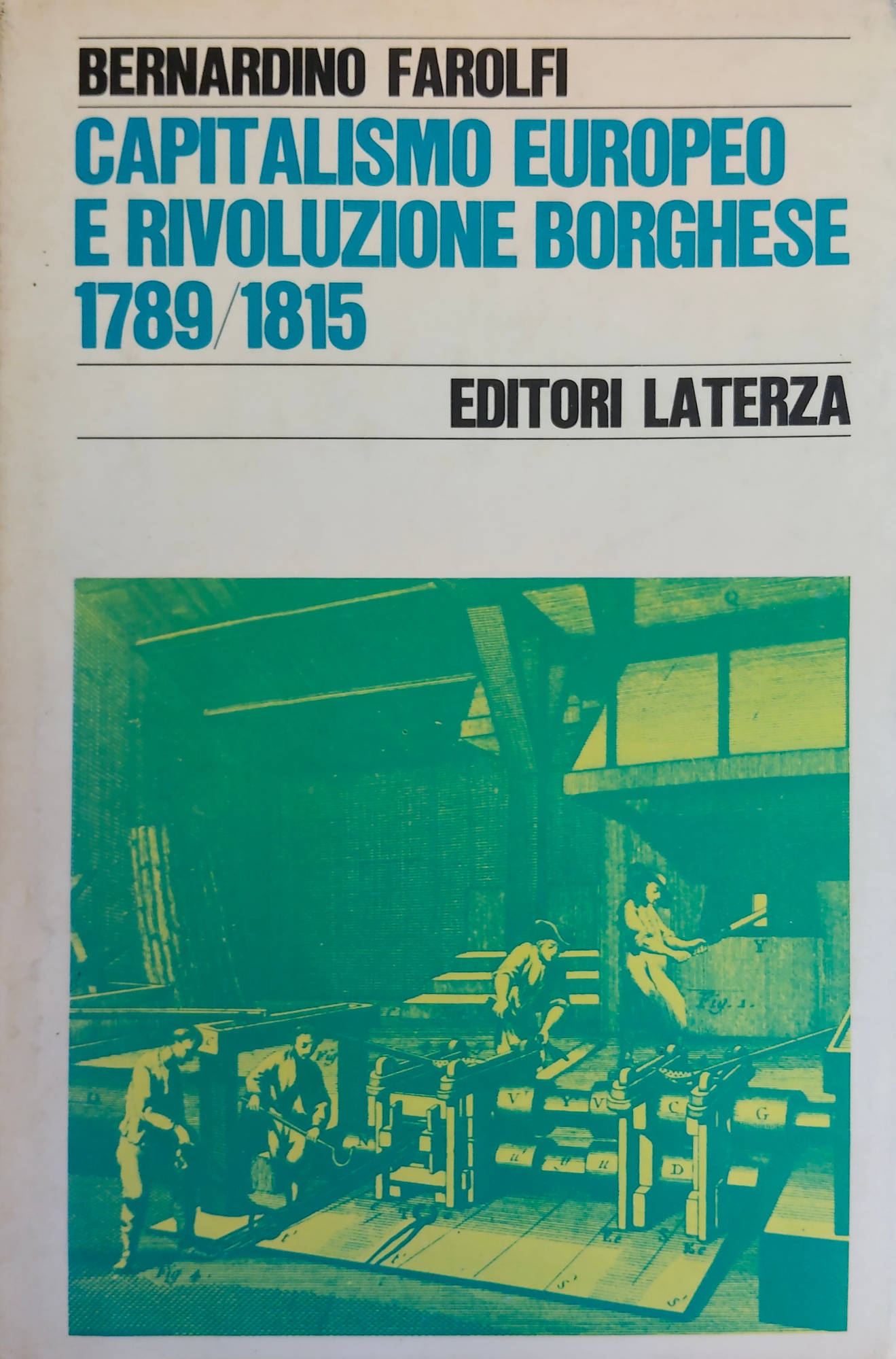 CAPITALISMO EUROPEO E RIVOLUZIONE BORGHESE 1789/1815