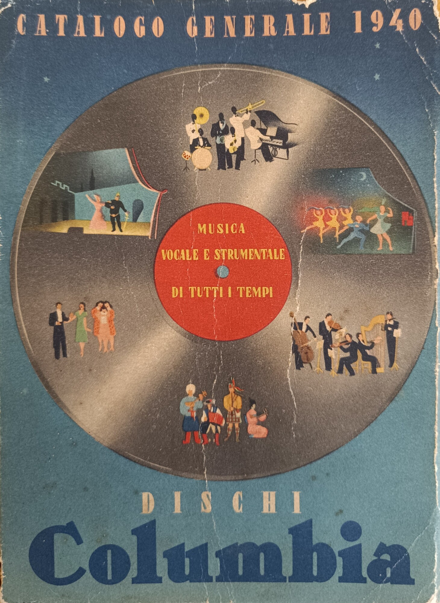CATALOGO GENERALE 1940 DISCHI COLUMBIA