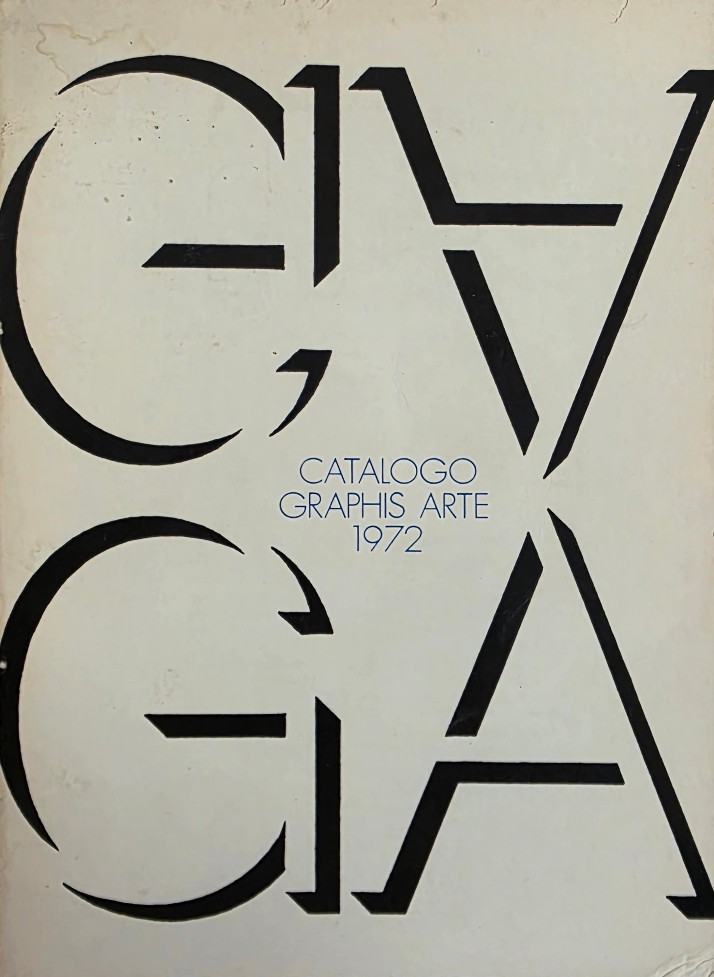 CATALOGO GRAPHIS ARTE 1972