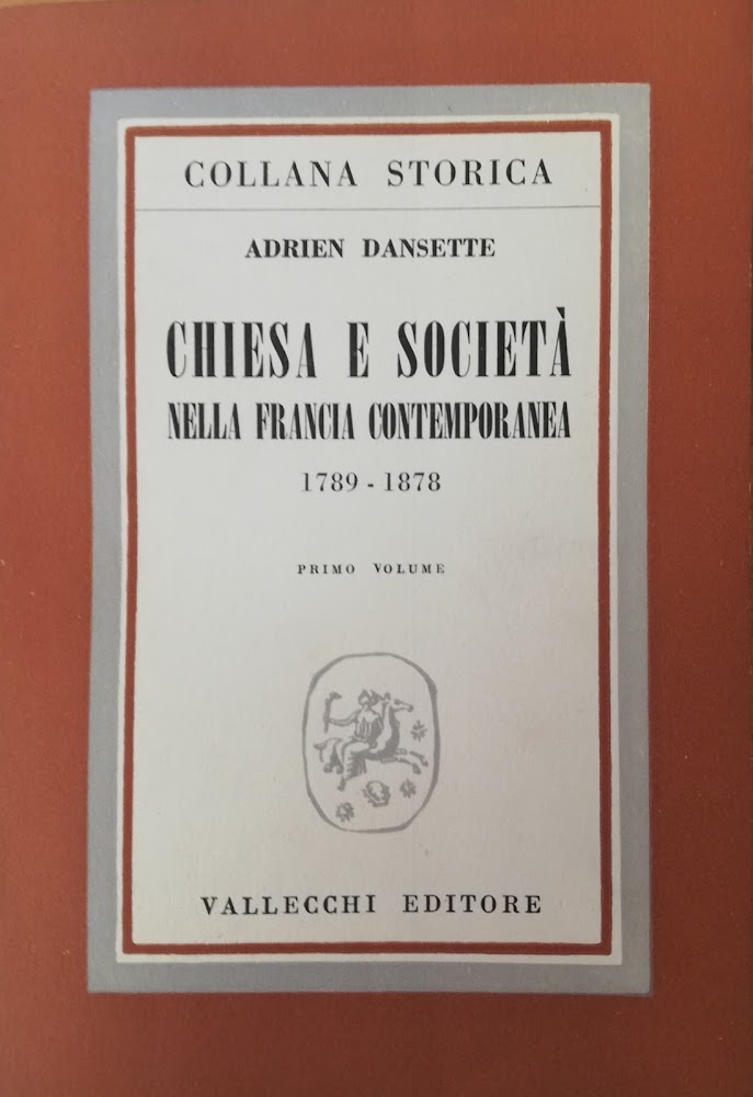 CHIESA E SOCIETA' NELLA FRANCIA CONTEMPORANEA