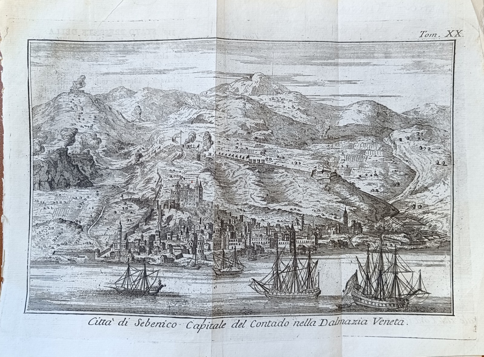 CITTÀ DI SEBENICO CAPITALE DEL CONTADO NELLA DALMAZIA VENETA