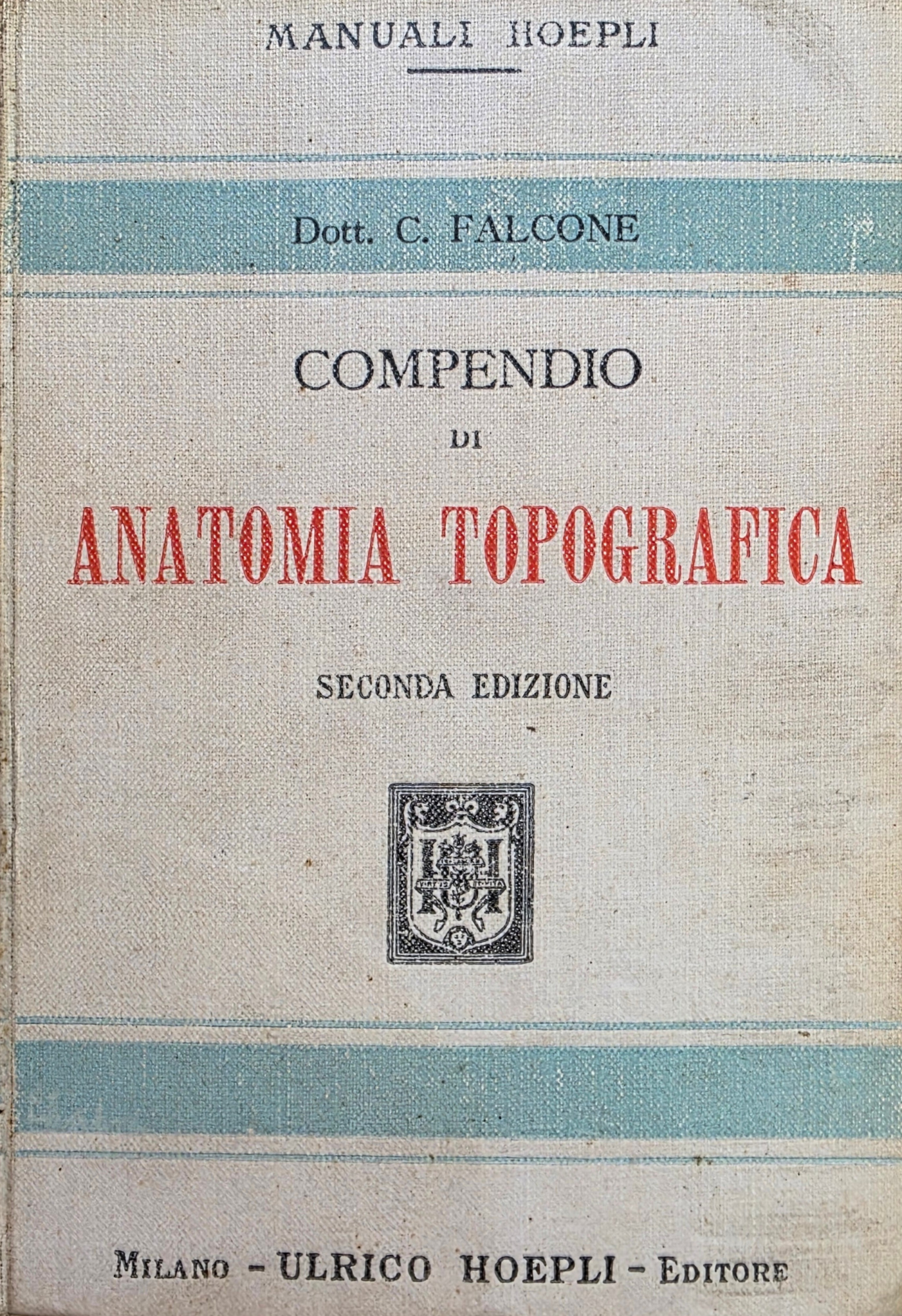 COMPENDIO DI ANATOMIA TOPOGRAFICA