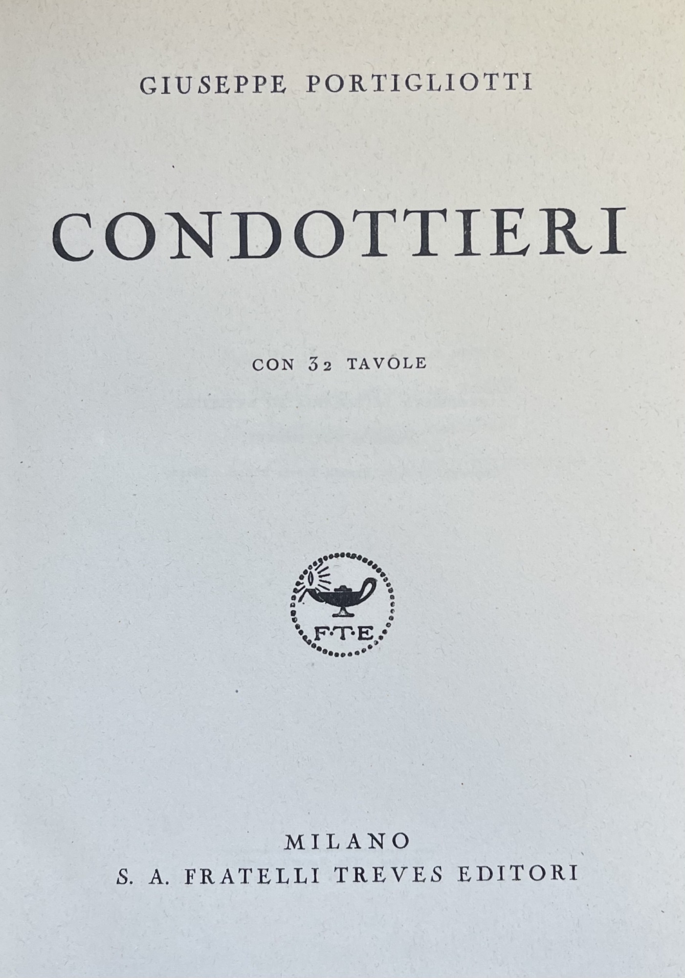 CONDOTTIERI