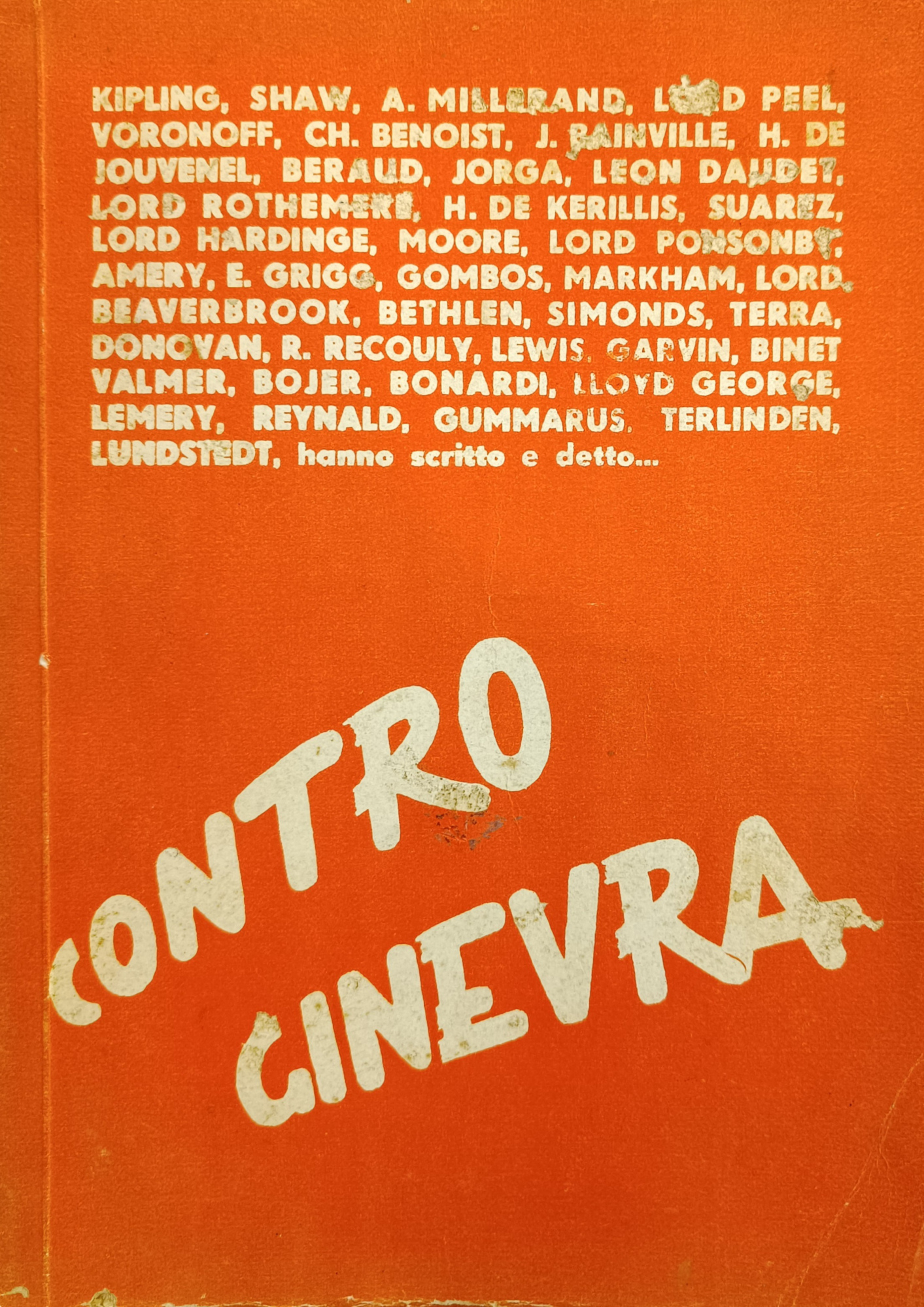 CONTRO GINEVRA