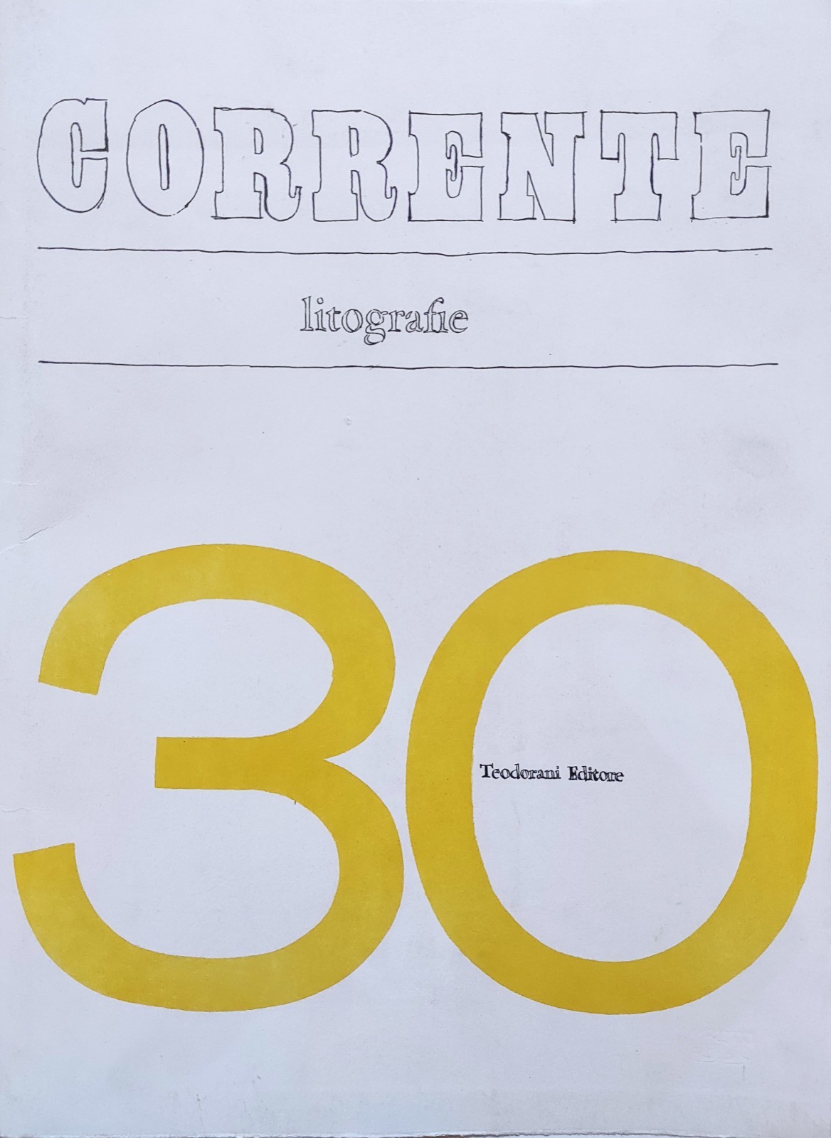 CORRENTE 30 - LITOGRAFIE