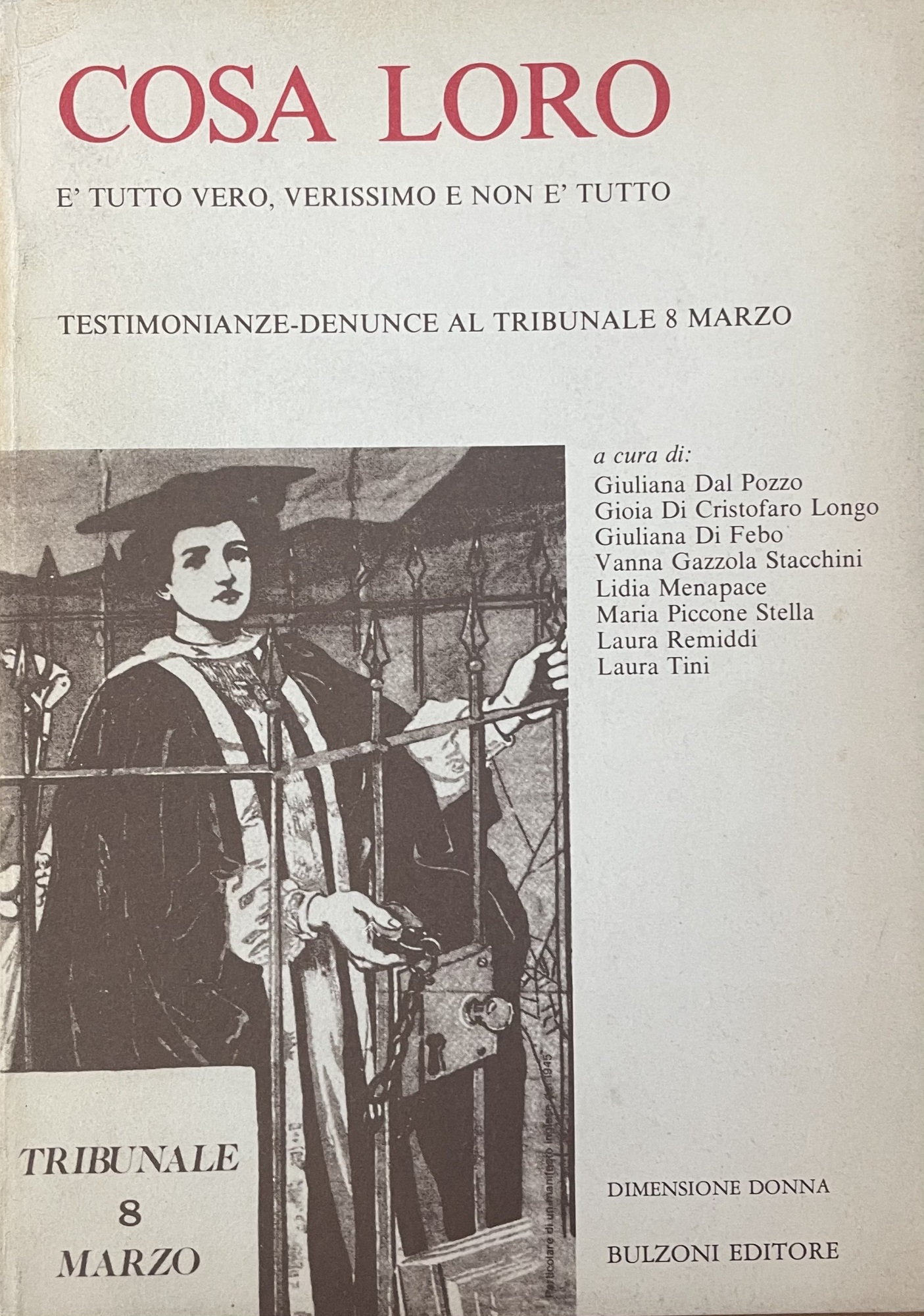 COSA LORO. È TUTTO VERO, VERISSIMO E NON È TUTTO. …