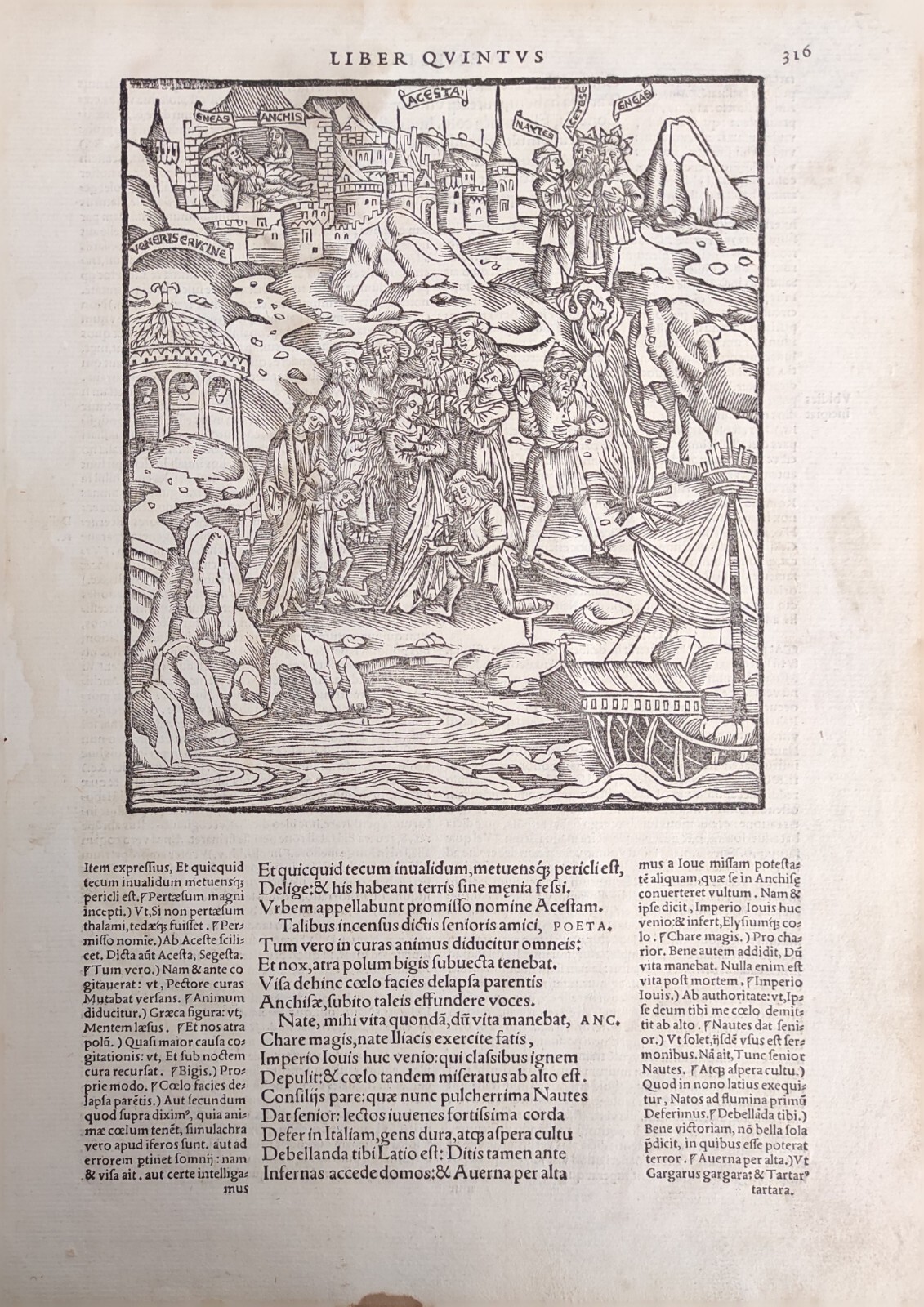 DALL'ENEIDE. LIBRO V