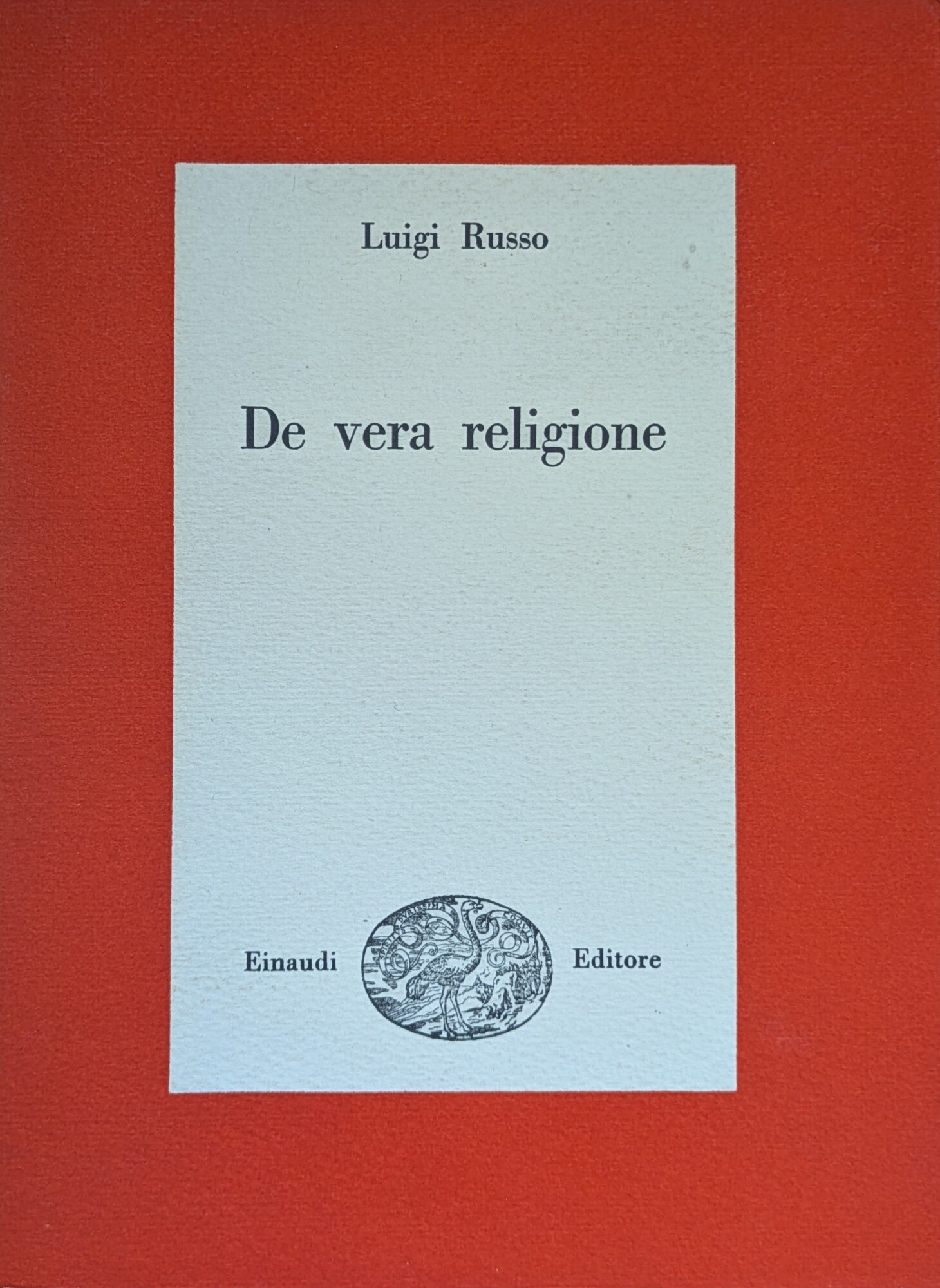 DE VERA RELIGIONE. NOTERELLE E SCHERMAGLIE, 1943-1948