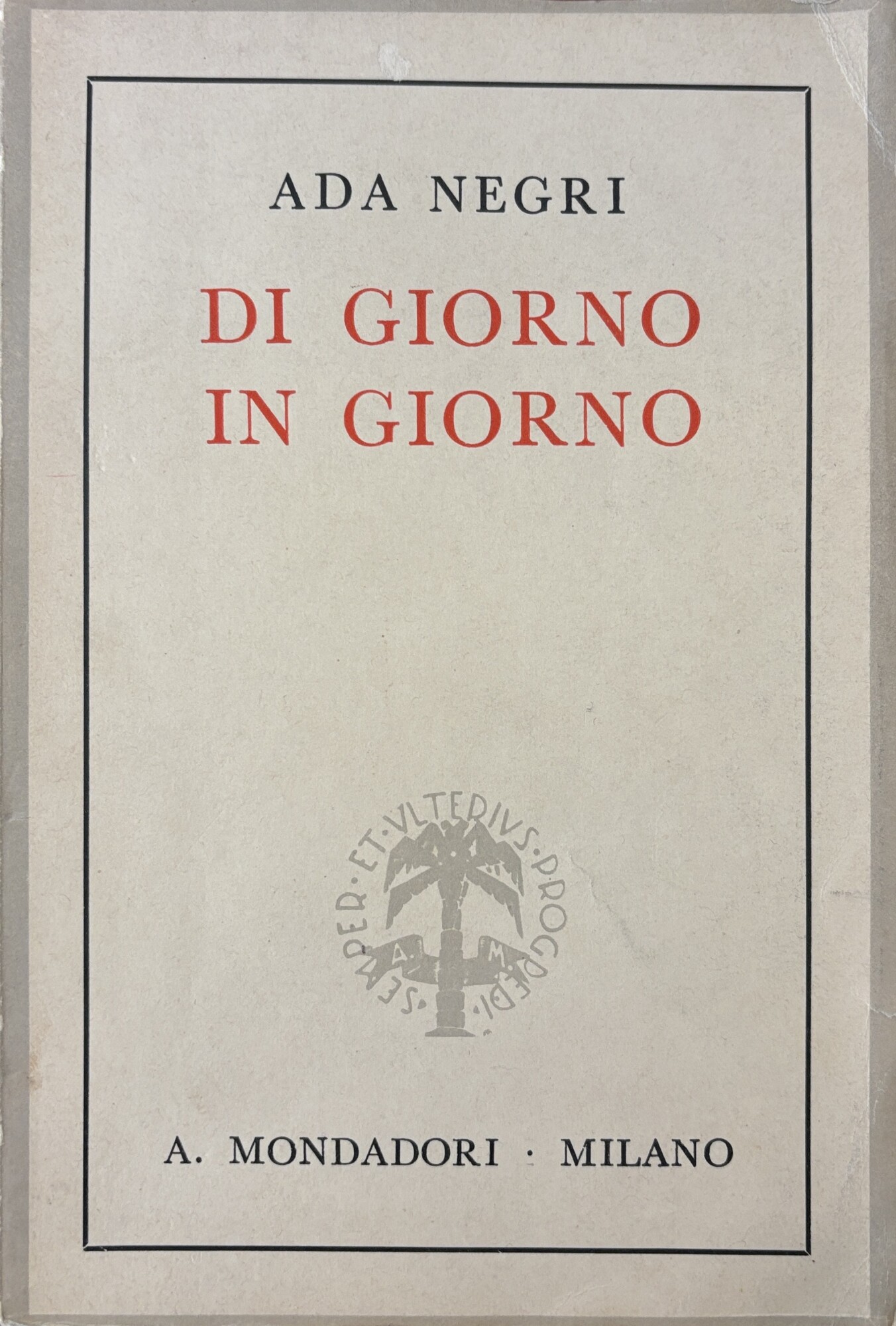 DI GIORNO IN GIORNO