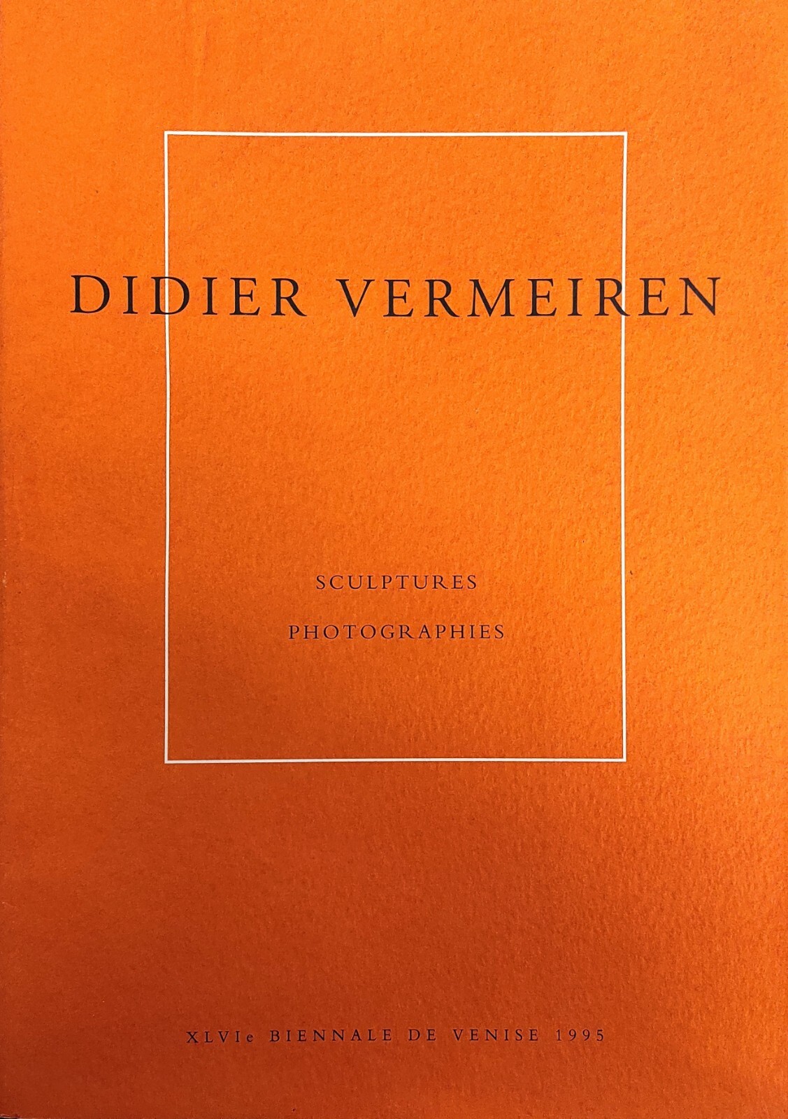 DIDIER VERMEIREN. SCULPTURES. PHOTOGRAPHIES