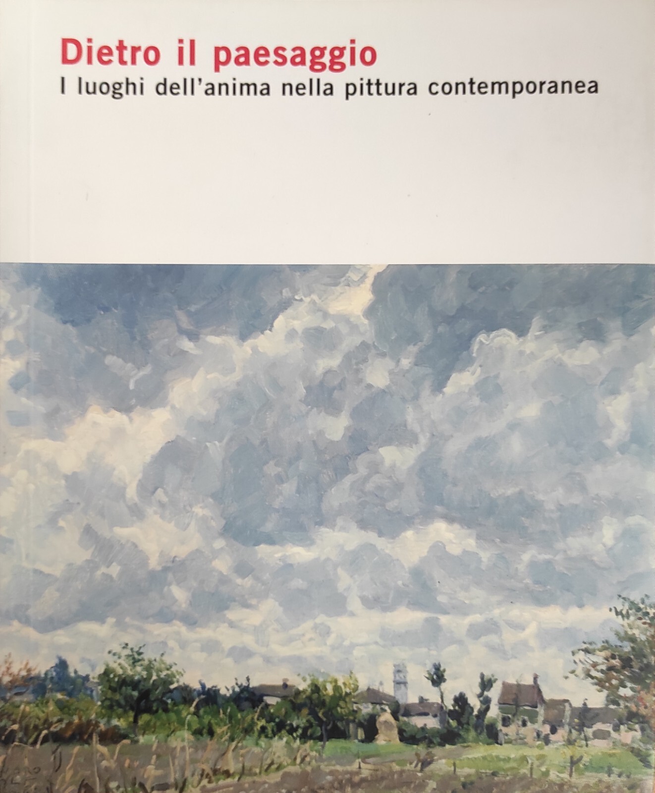 DIETRO IL PAESAGGIO. I LUOGHI DELL'ANIMA NELLA PITTURA CONTEMPORANEA