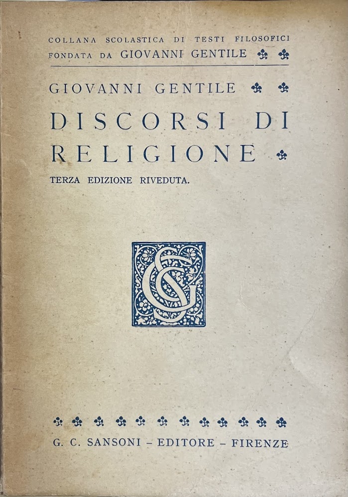 DISCORSI DI RELIGIONE