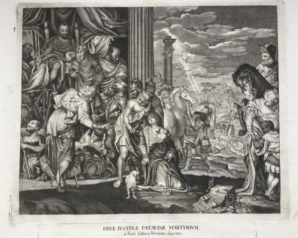 DIVAE IVSTINA PATAVINE MARTYRIVM