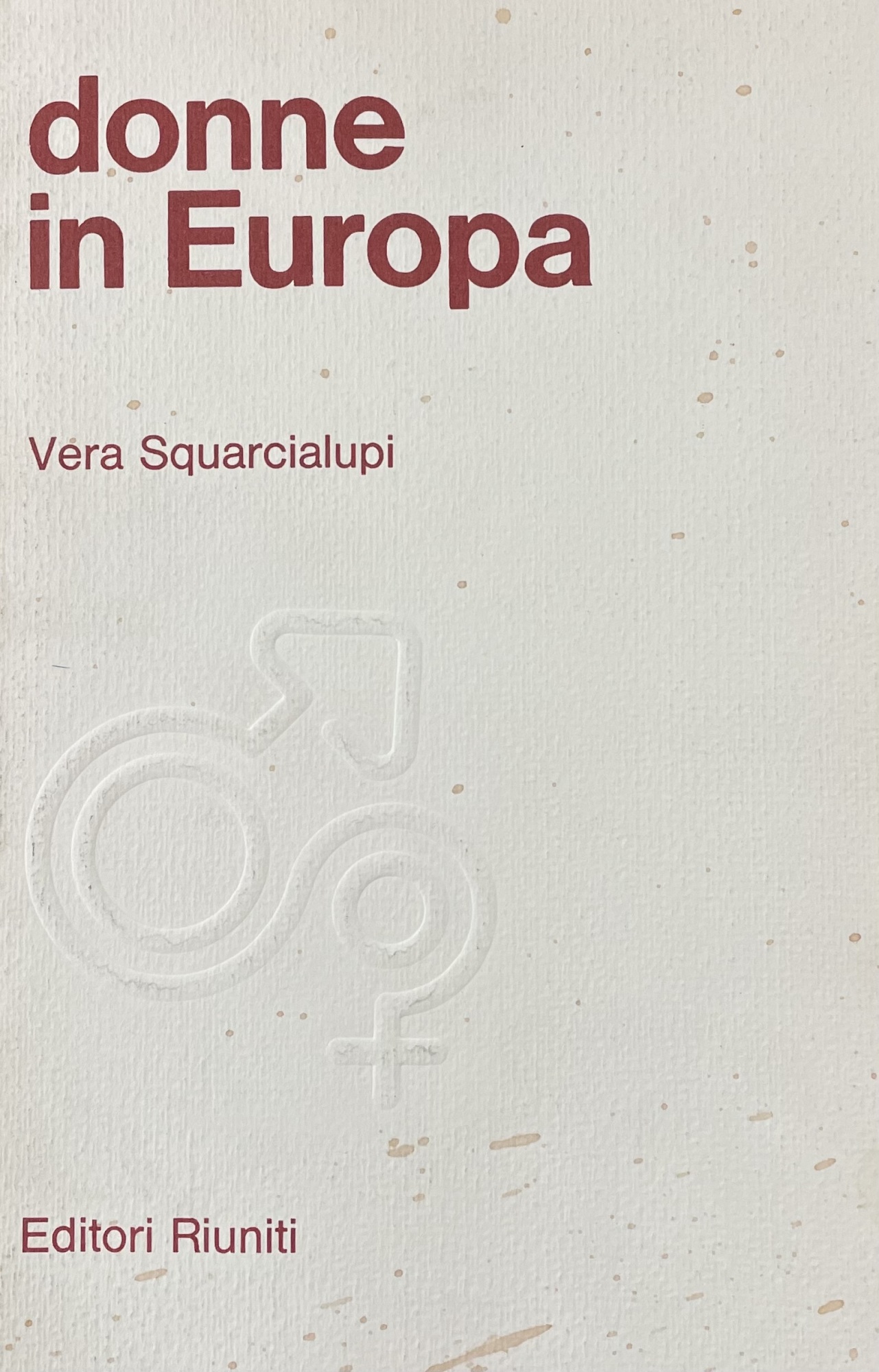 DONNE IN EUROPA