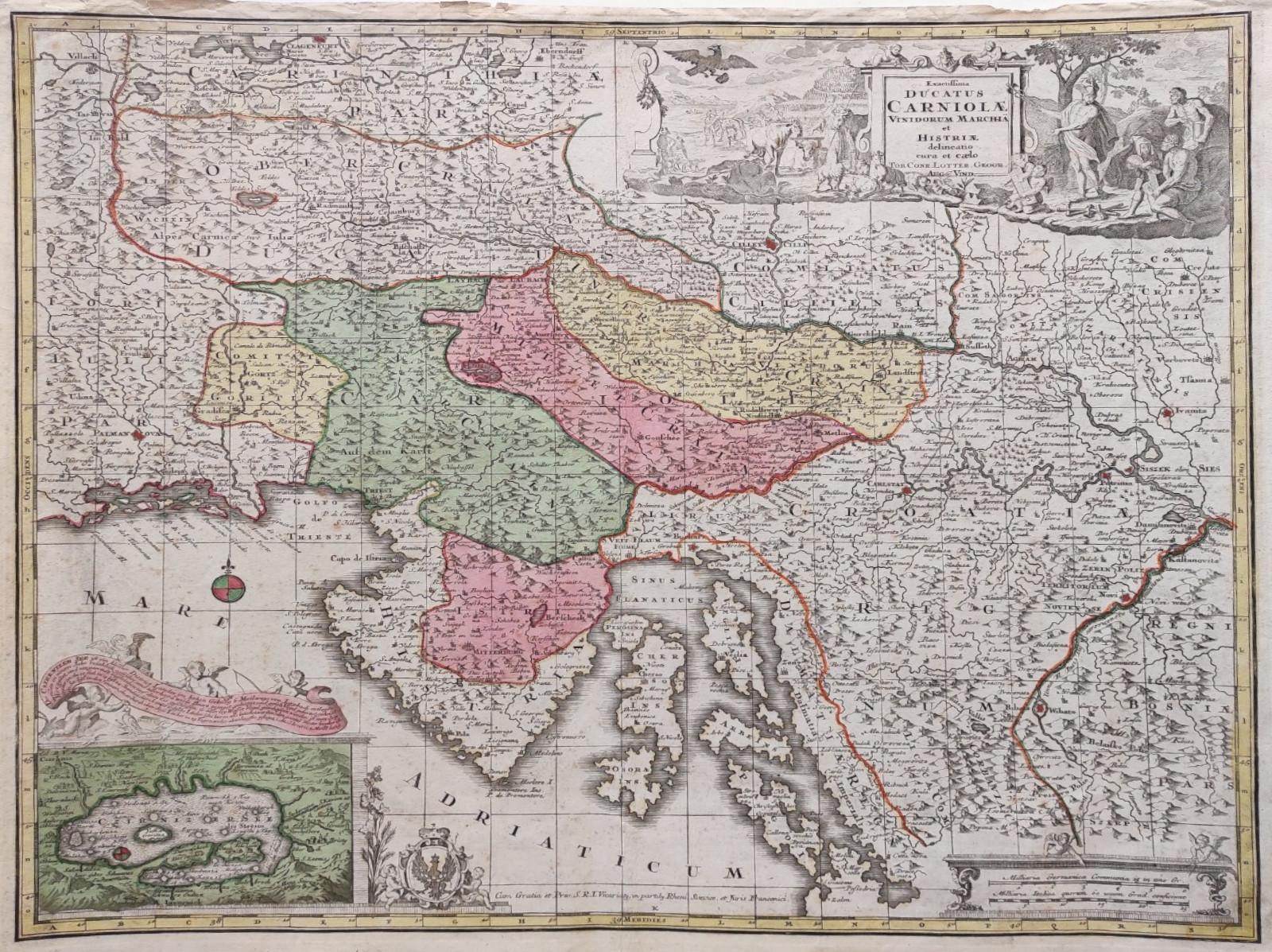 DUCATUS CARNIOLAE VINDORUM MARCHIA ET HISTRIA