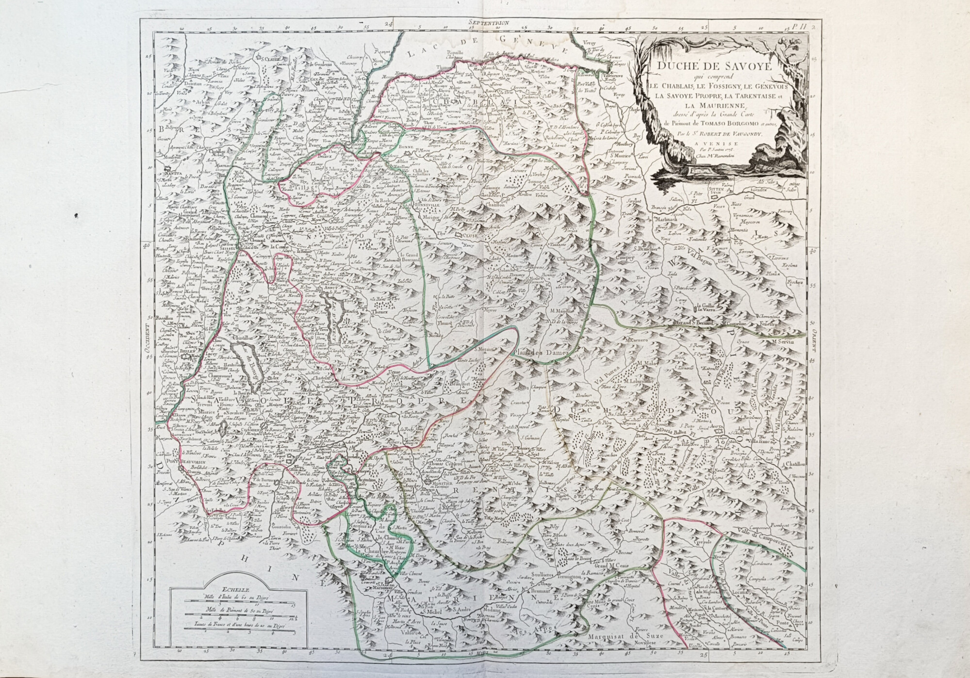 DUCHE DE SAVOYE QUI COMPREND LE CHABLAIS, LE FOSSIGNY, LE …