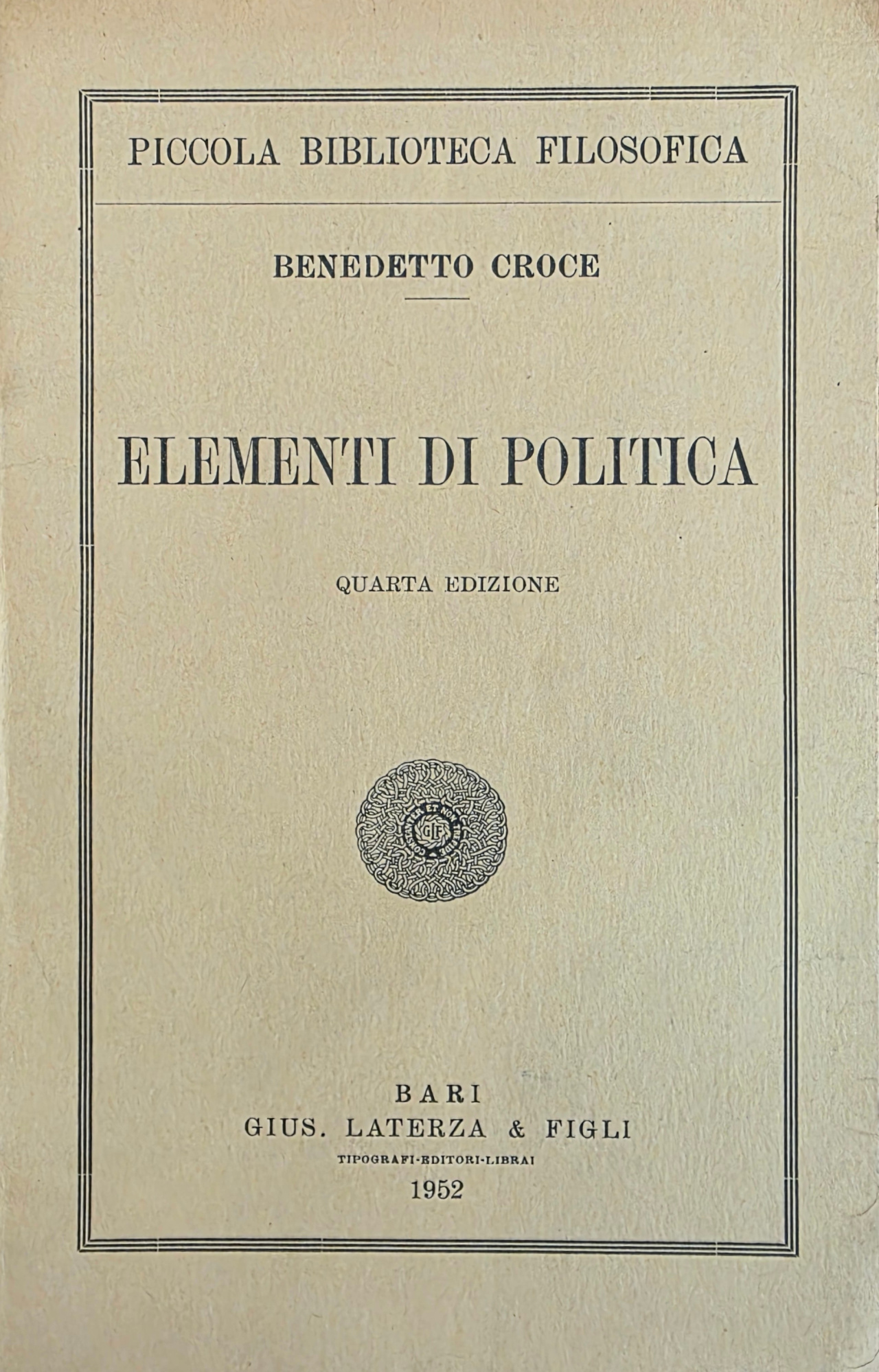 ELEMENTI DI POLITICA