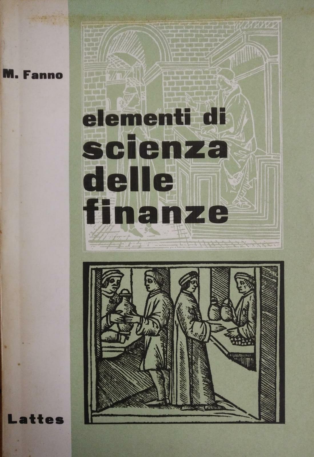 ELEMENTI DI SCIENZA DELLE FINANZE