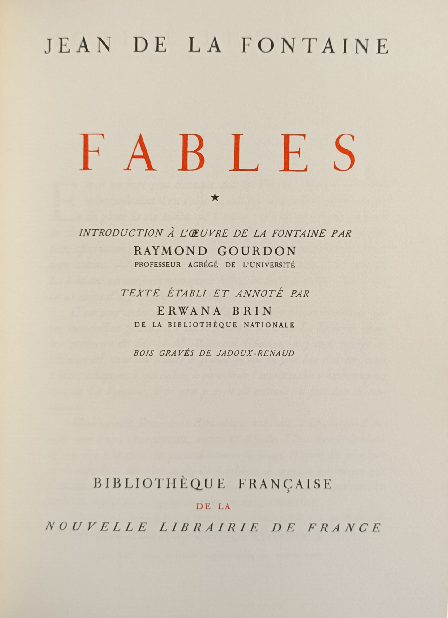 FABLES