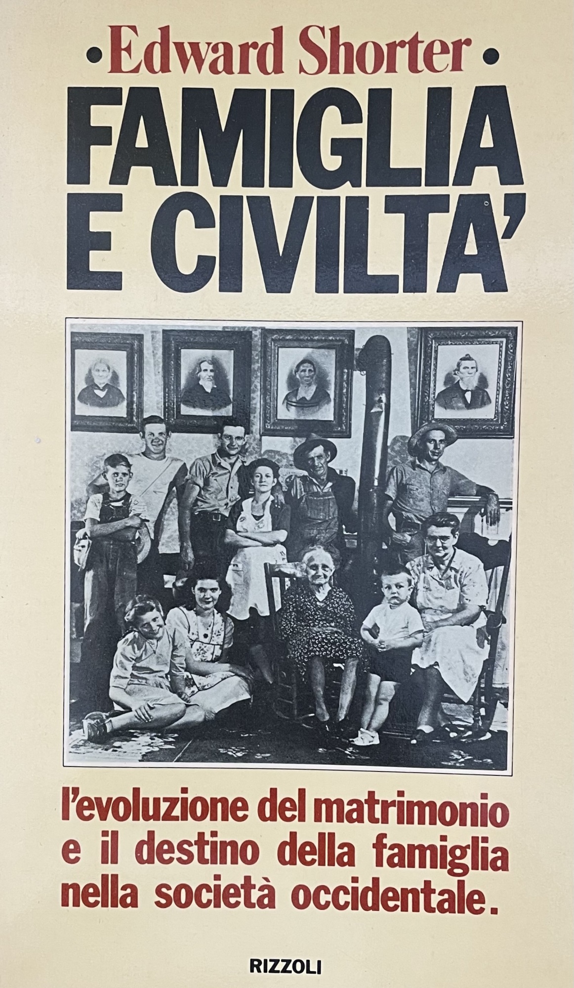 FAMIGLIA E CIVILTÀ