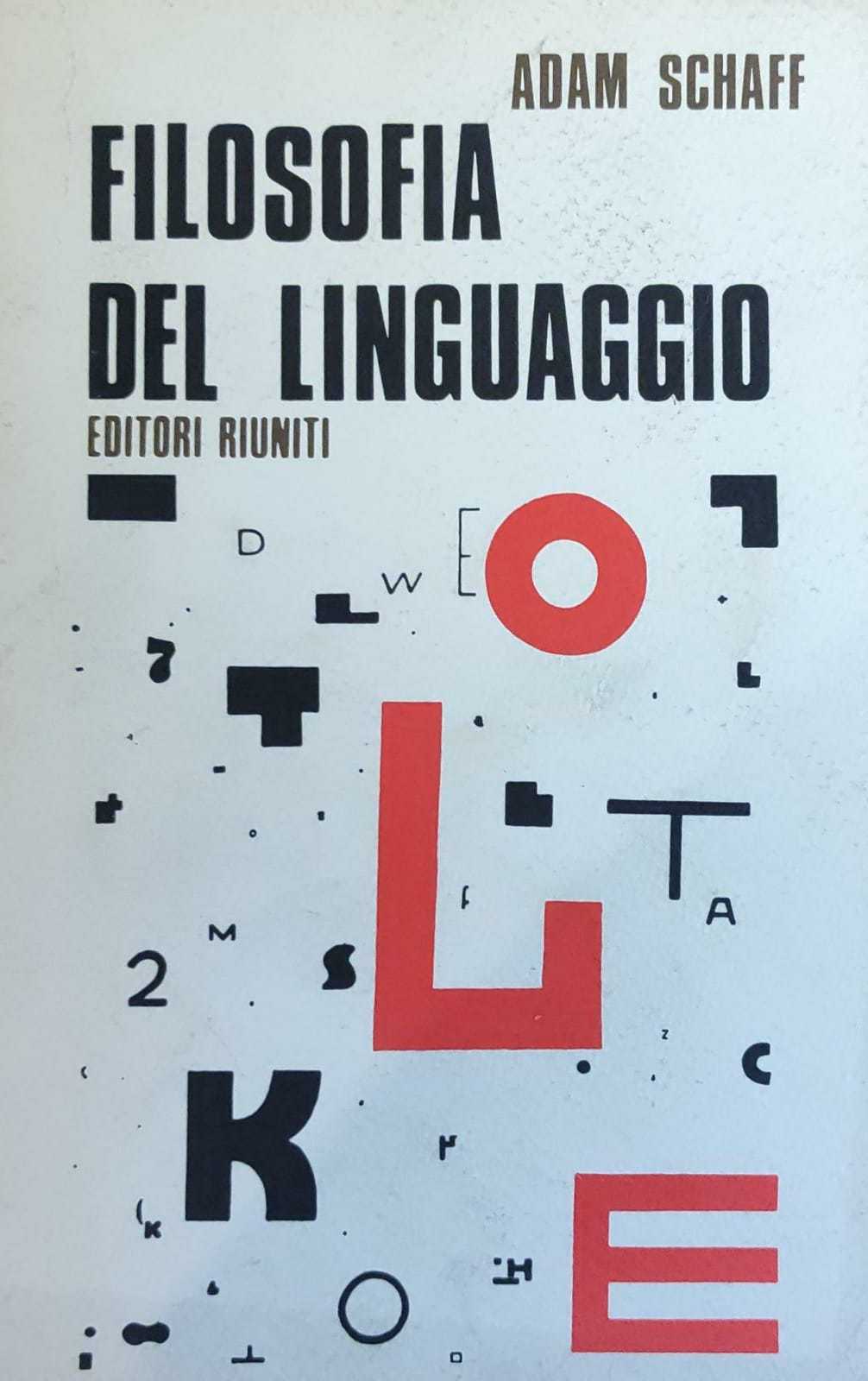 FILOSOFIA DEL LINGUAGGIO