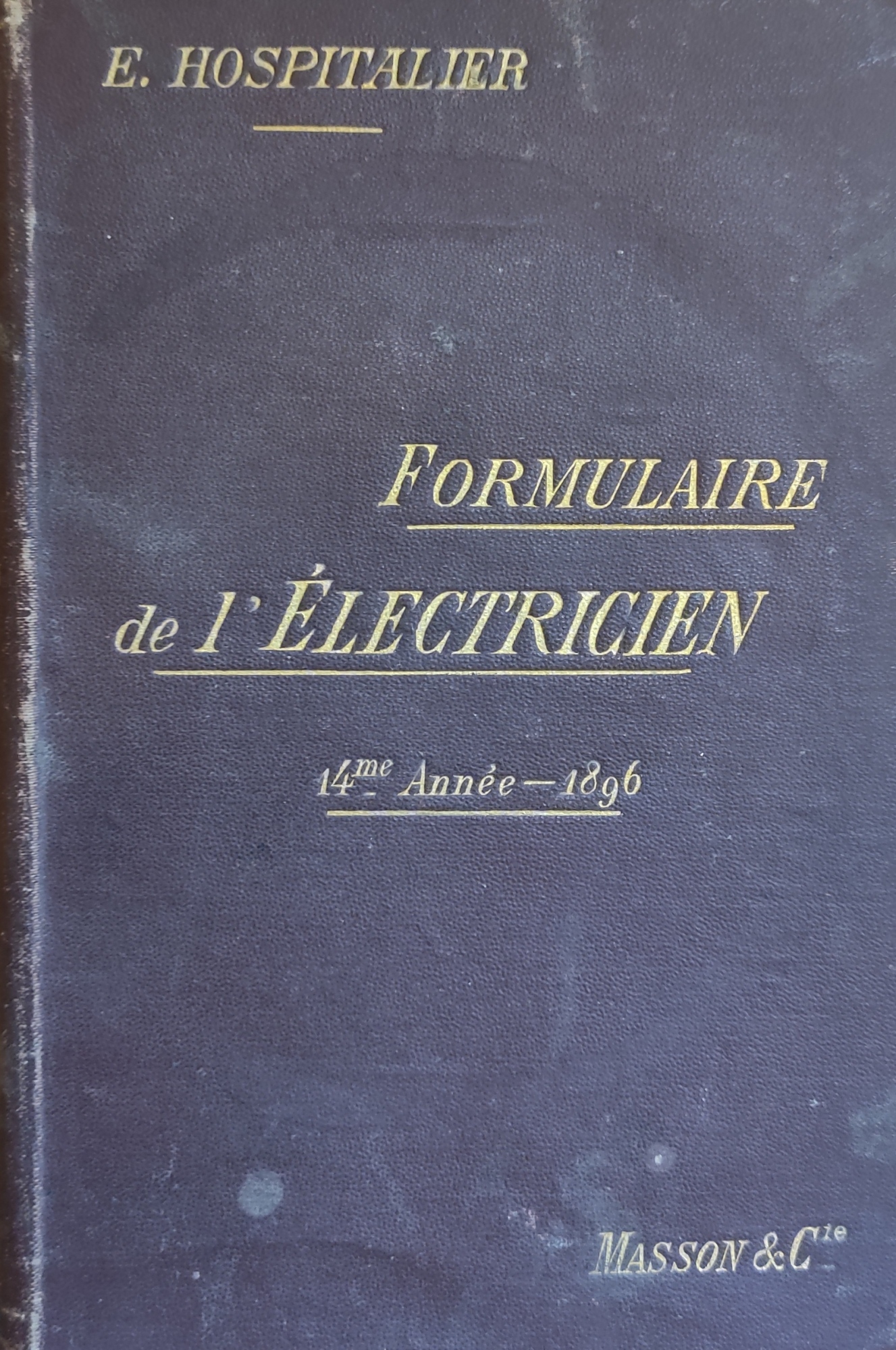 FORMULAIRE DE L' ELECTRICIEN