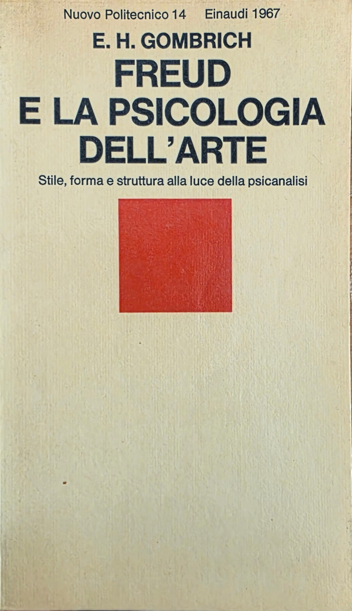 FREUD E LA PSICOLOGIA DELL' ARTE. STILE, FORMA E STRUTTURA …