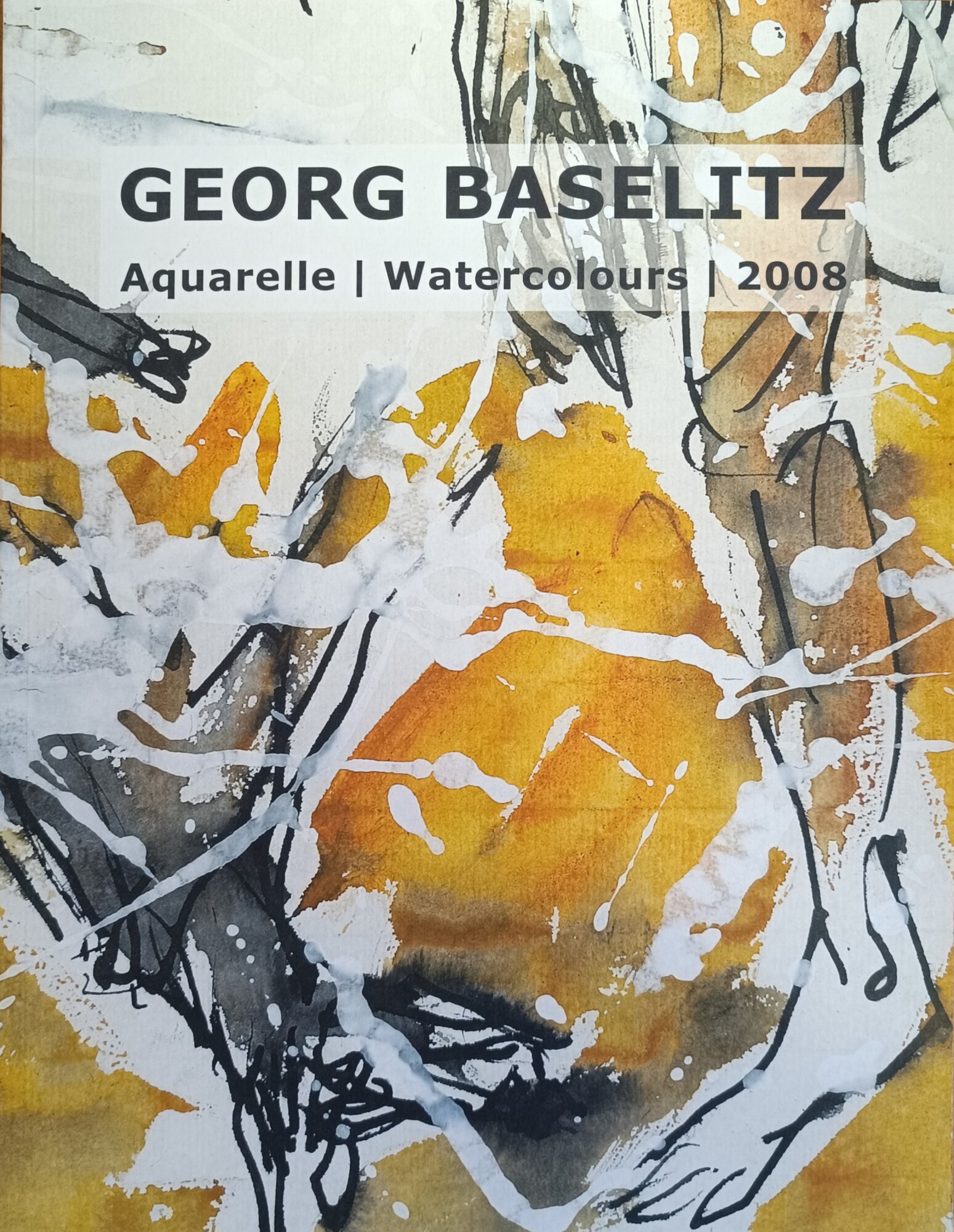 GEORG BASELITZ. AQUARELLE, WATERCOLOUR, 2008