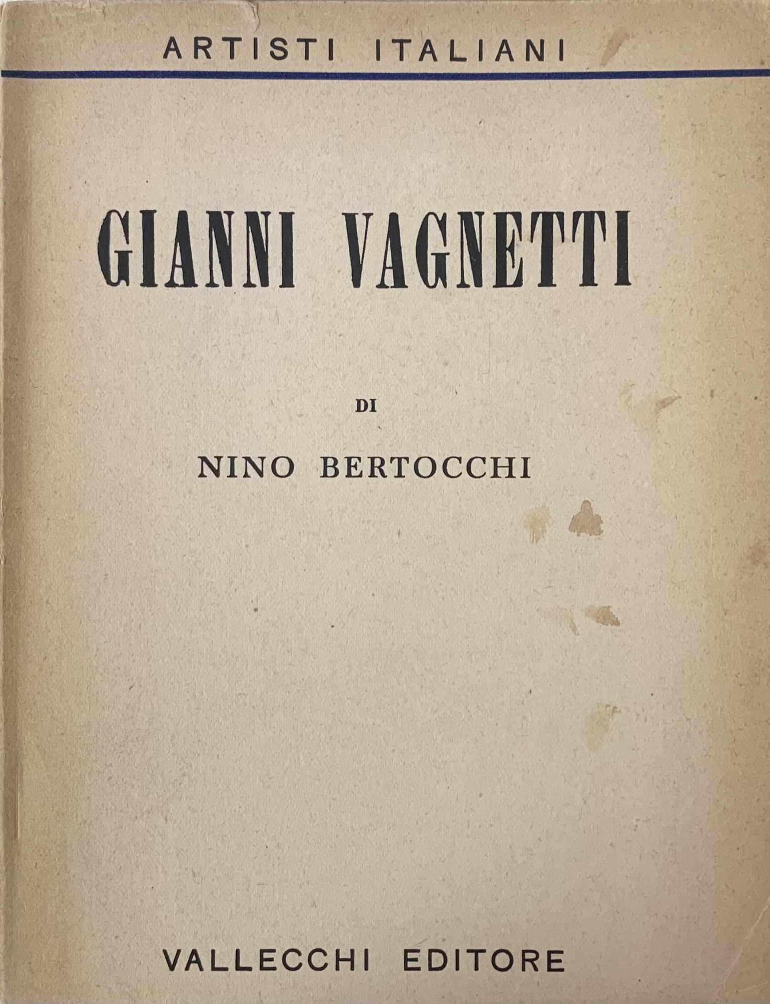 GIANNI VAGNETTI