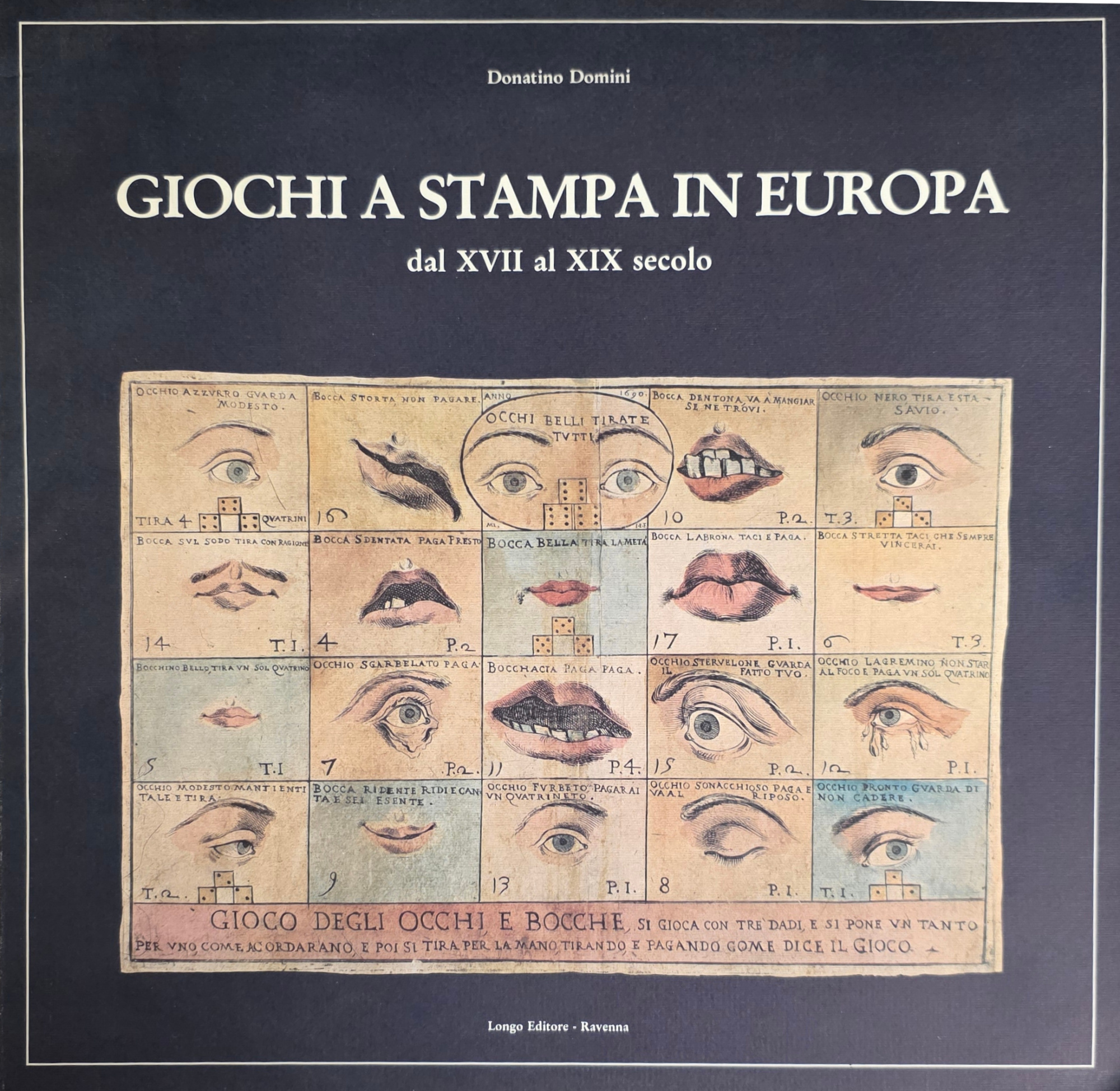 GIOCHI A STAMPA IN EUROPA DAL XVII AL XIX SECOLO