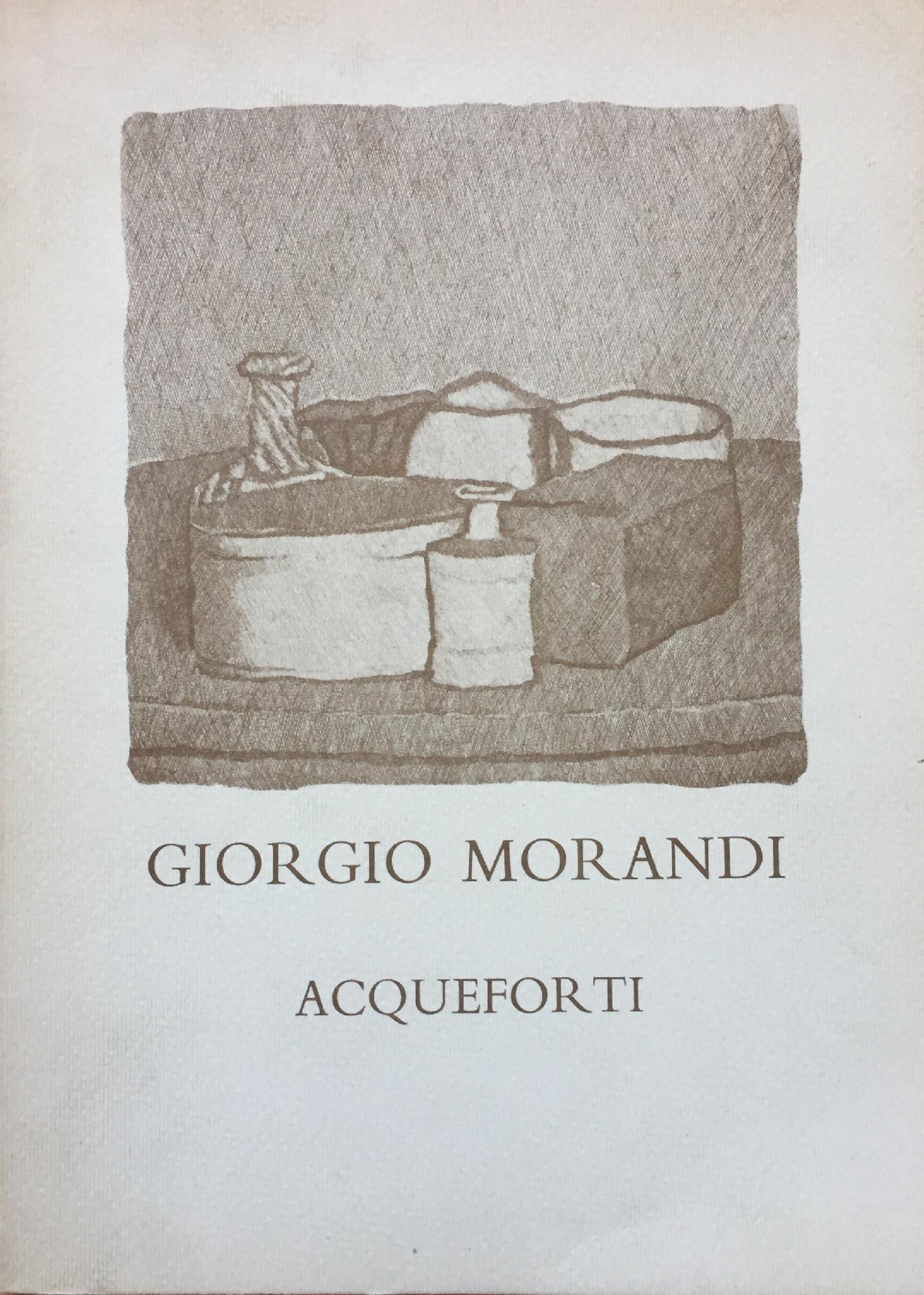 GIORGIO MORANDI MOSTRA DELLE ACQUEFORTI DONATE DALLE SORELLE