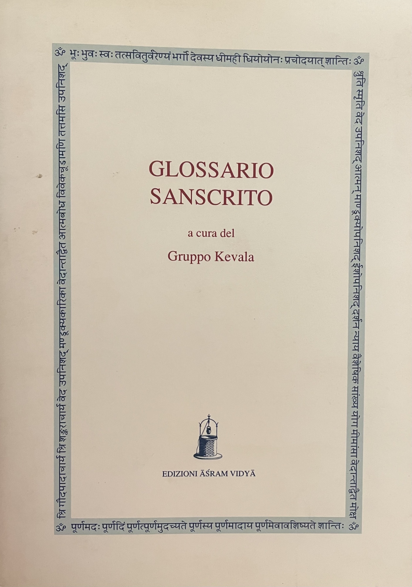 GLOSSARIO SANSCRITO