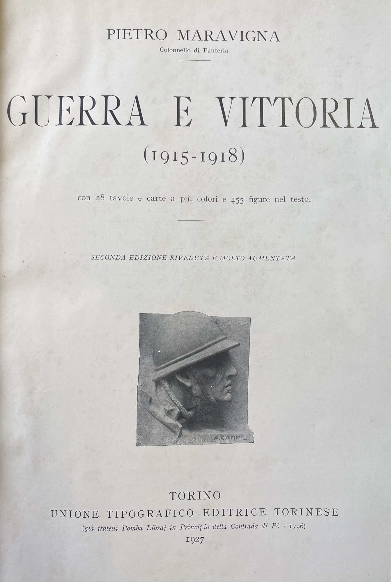 GUERRA E VITTORIA (1915 - 1918)
