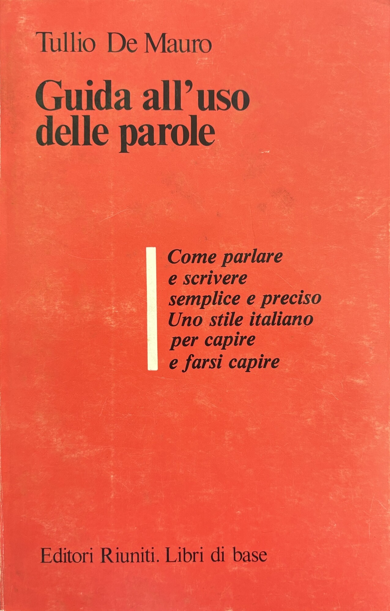 GUIDA ALL'USO DELLE PAROLE