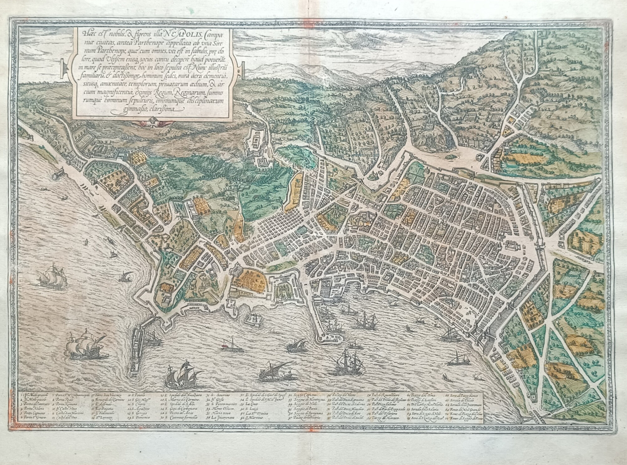 HAC EST NOBILIS, E FLORENS ILLA NEAPOLIS